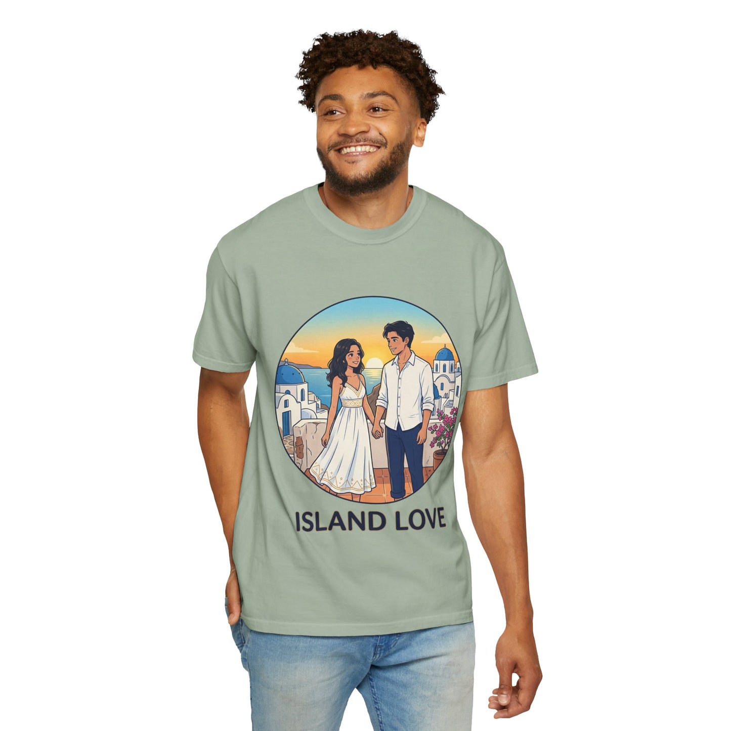 Island Love T-Shirt — Romantic Couples Vacation Tee
