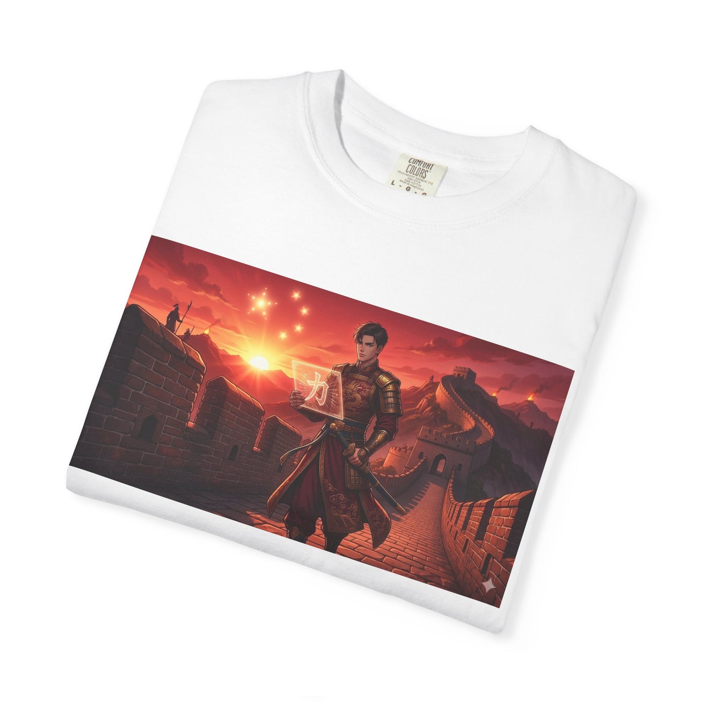 Scout Regiment Sunset T-Shirt — Anime Military Wall Scene