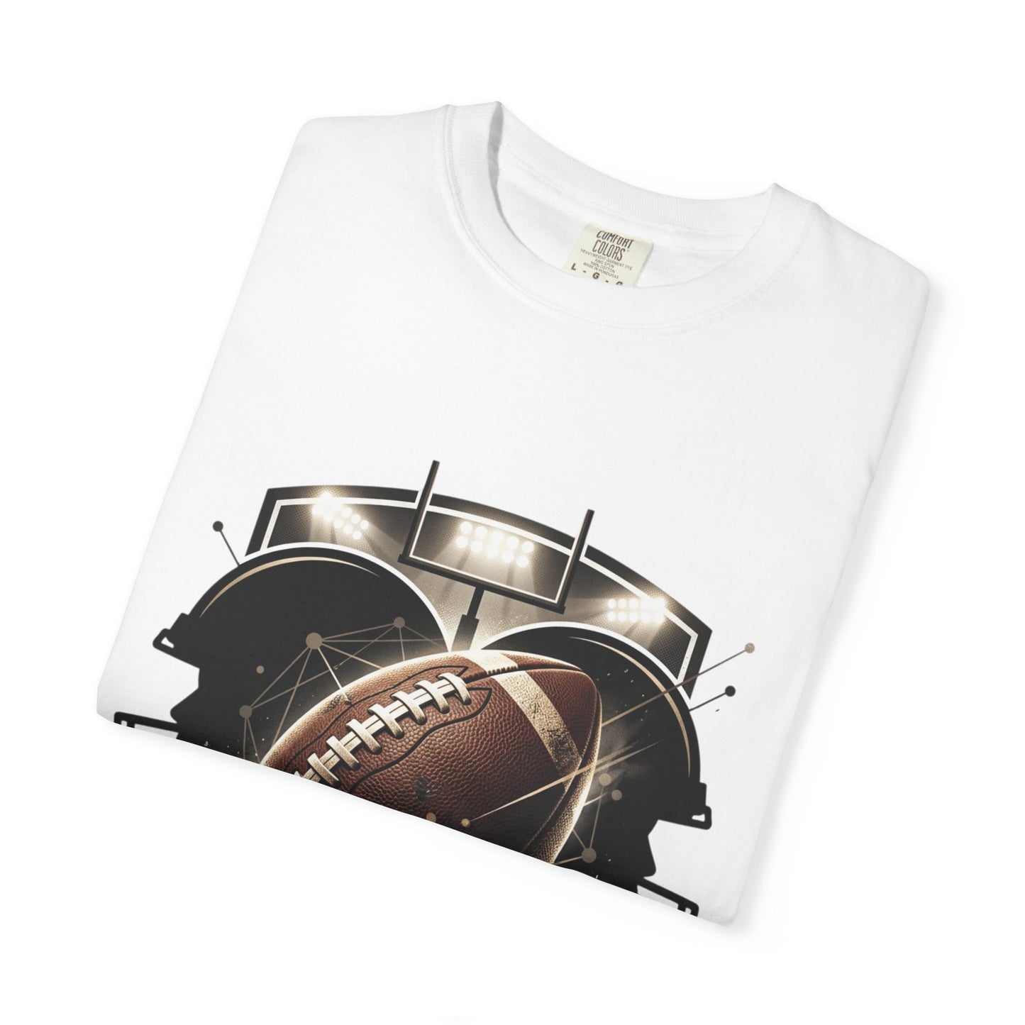 Football T-Shirt — "United Through the Game" Team Spirit Tee