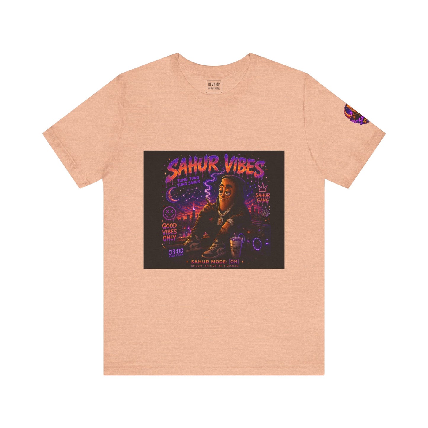 Tung Tung Tung Sahur SOLO Night Smoke DOLO Tee — Urban Chill Cartoon Design