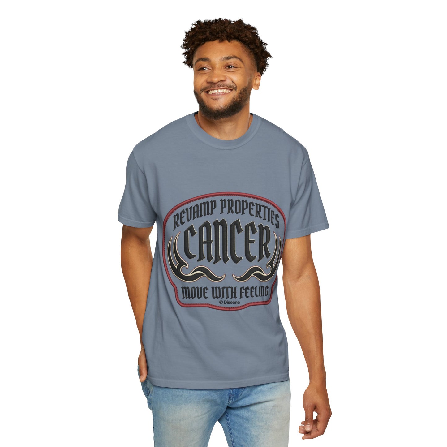 Cancer Zodiac T-Shirt — 'Move With Feeling' Astrology Tee