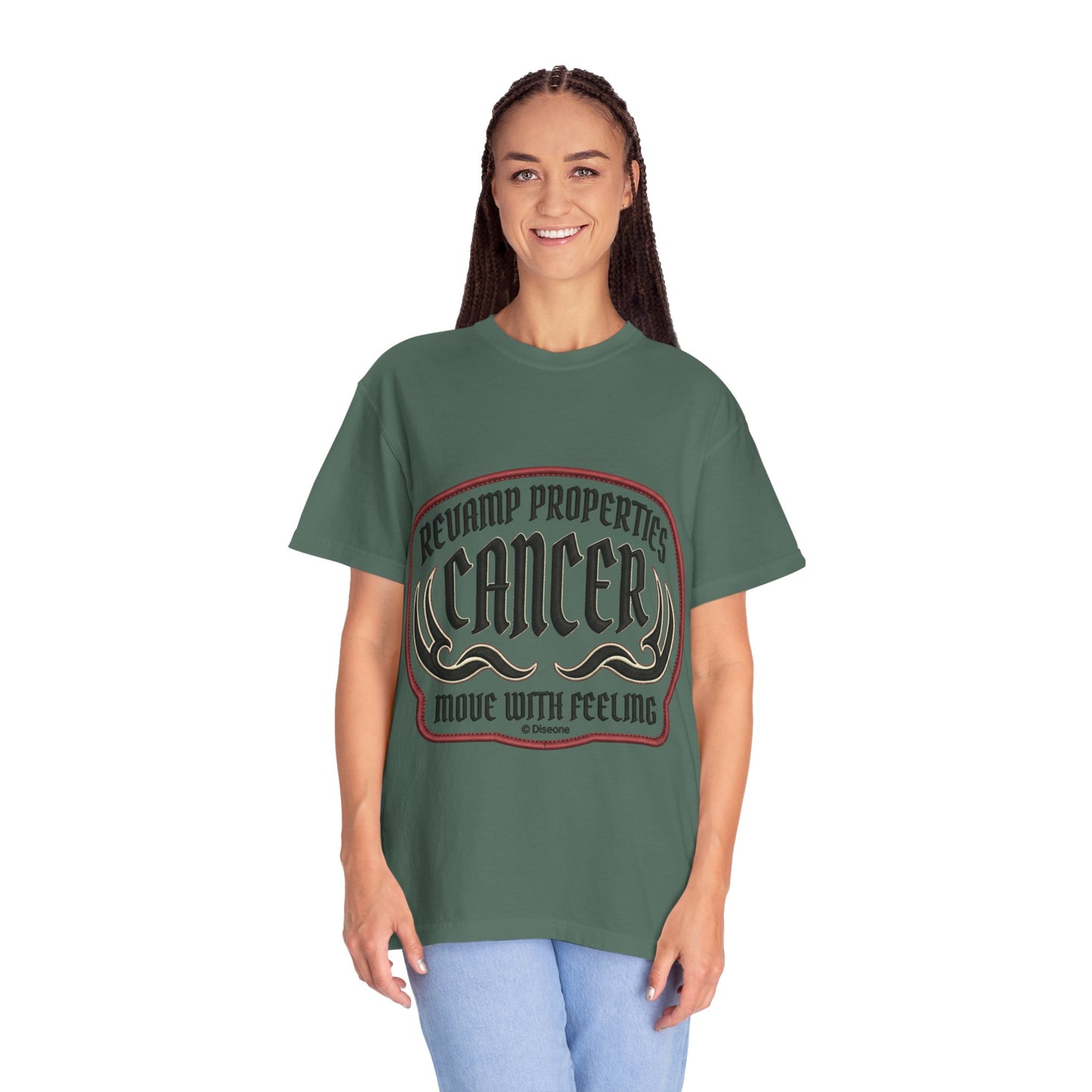 Cancer Zodiac T-Shirt — 'Move With Feeling' Astrology Tee