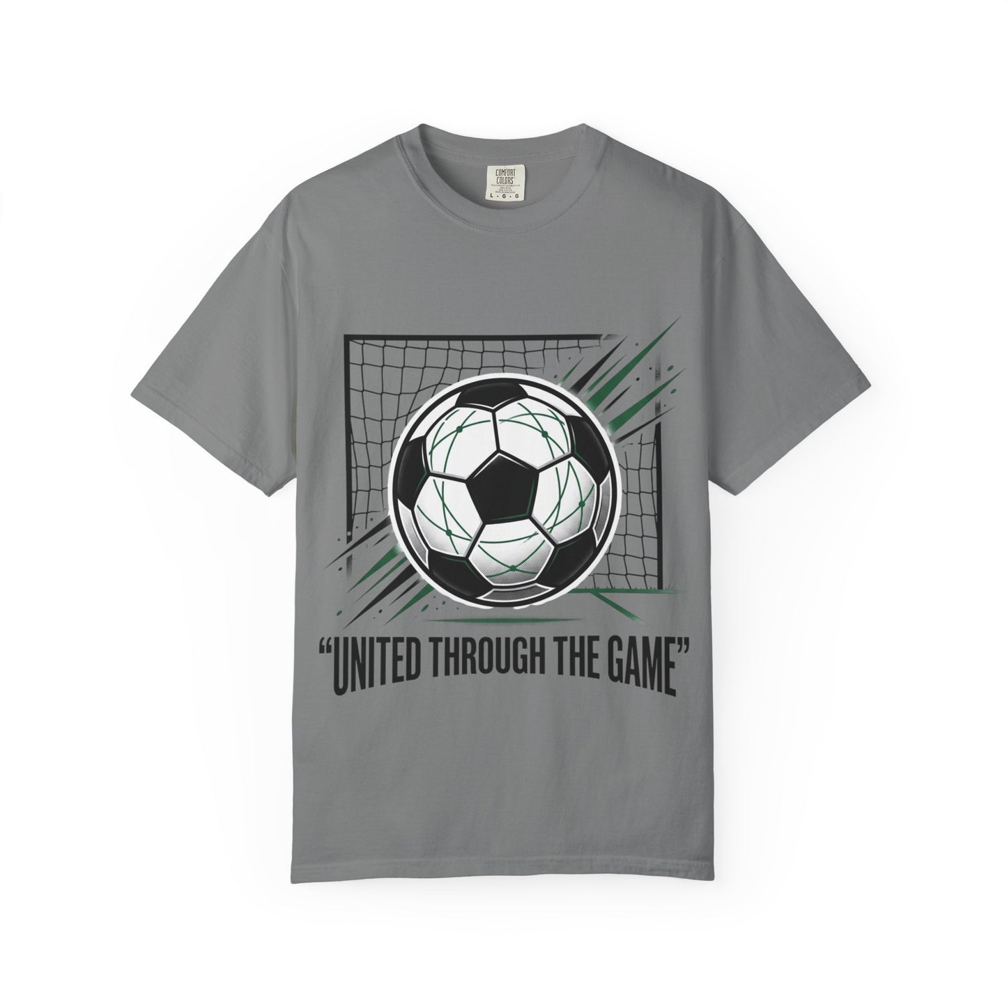 Soccer Graphic T-Shirt — "United Through The Game"