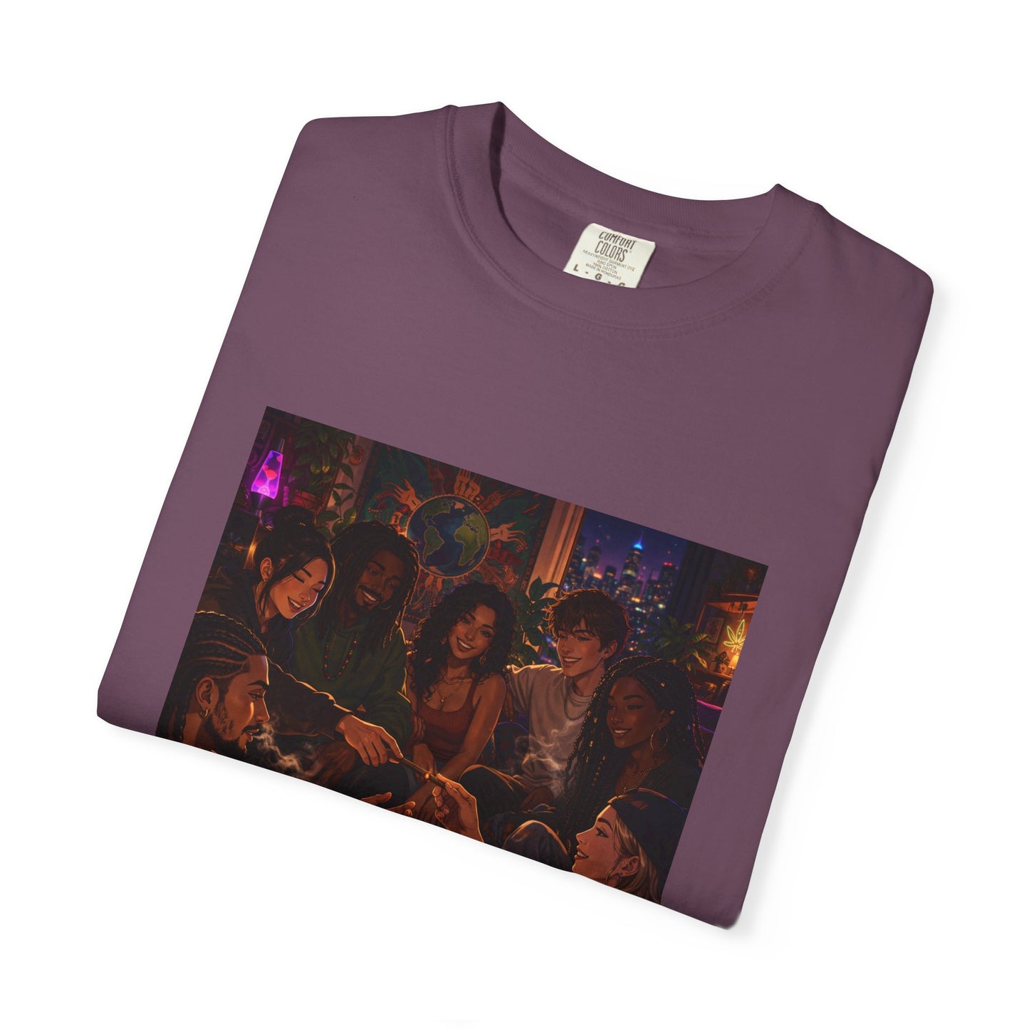 OUR MEMORIES - Vintage Night Party Scene T-Shirt