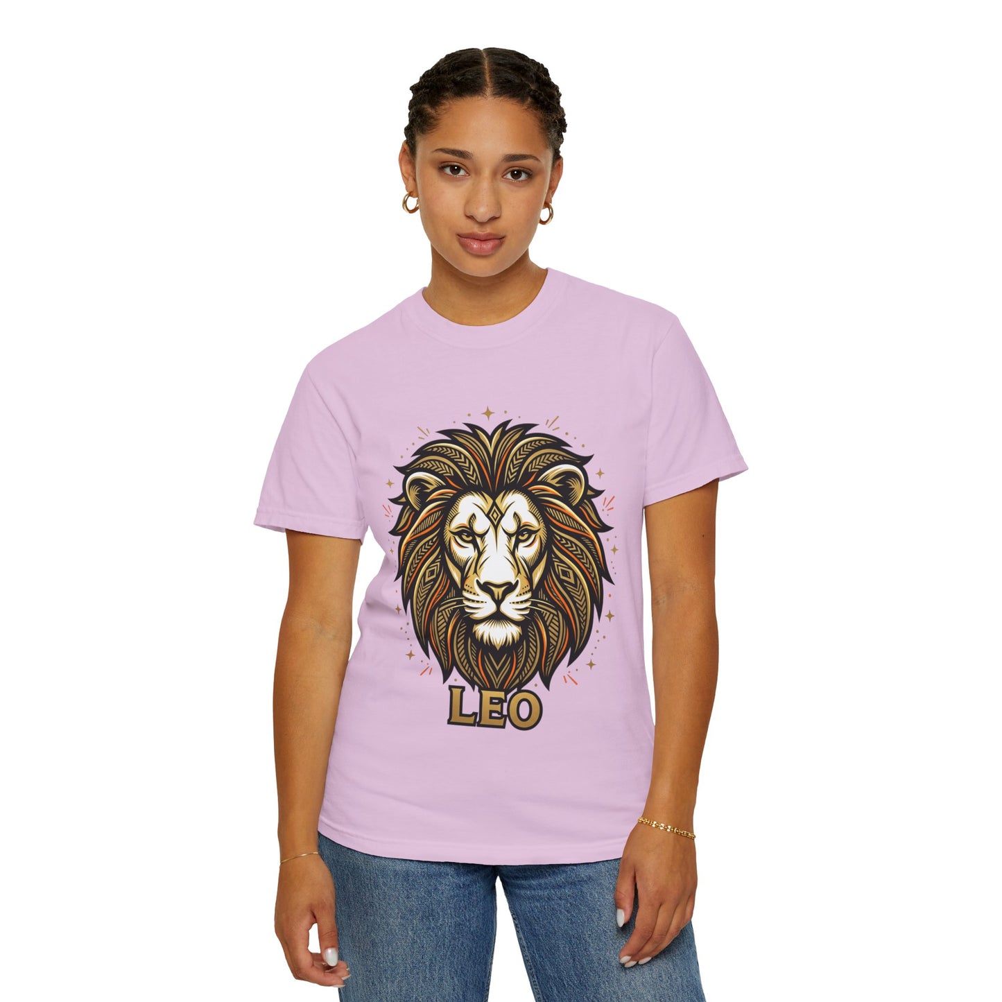 Leo Zodiac Lion T-Shirt — Bold Astrology Graphic Tee