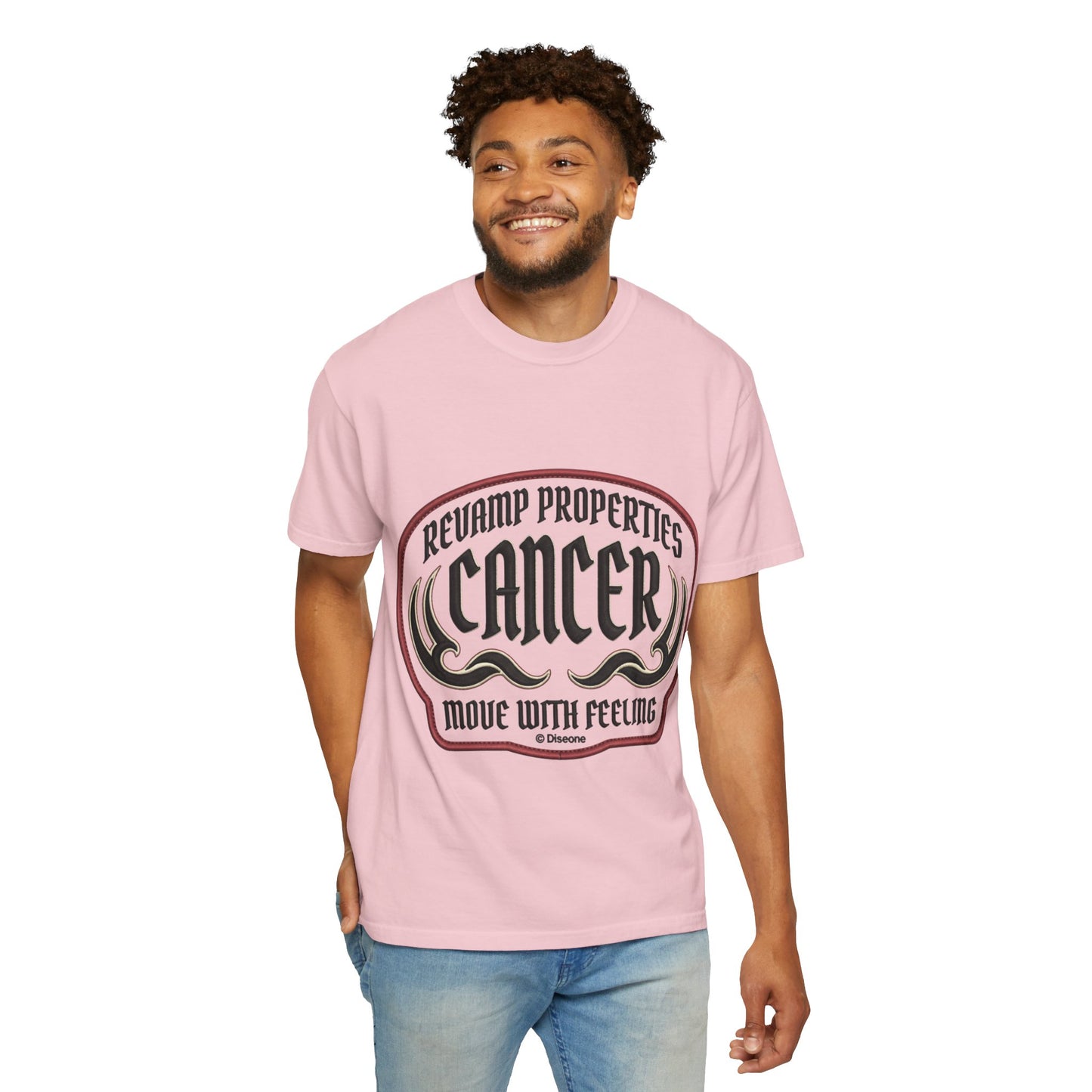 Cancer Zodiac T-Shirt — 'Move With Feeling' Astrology Tee