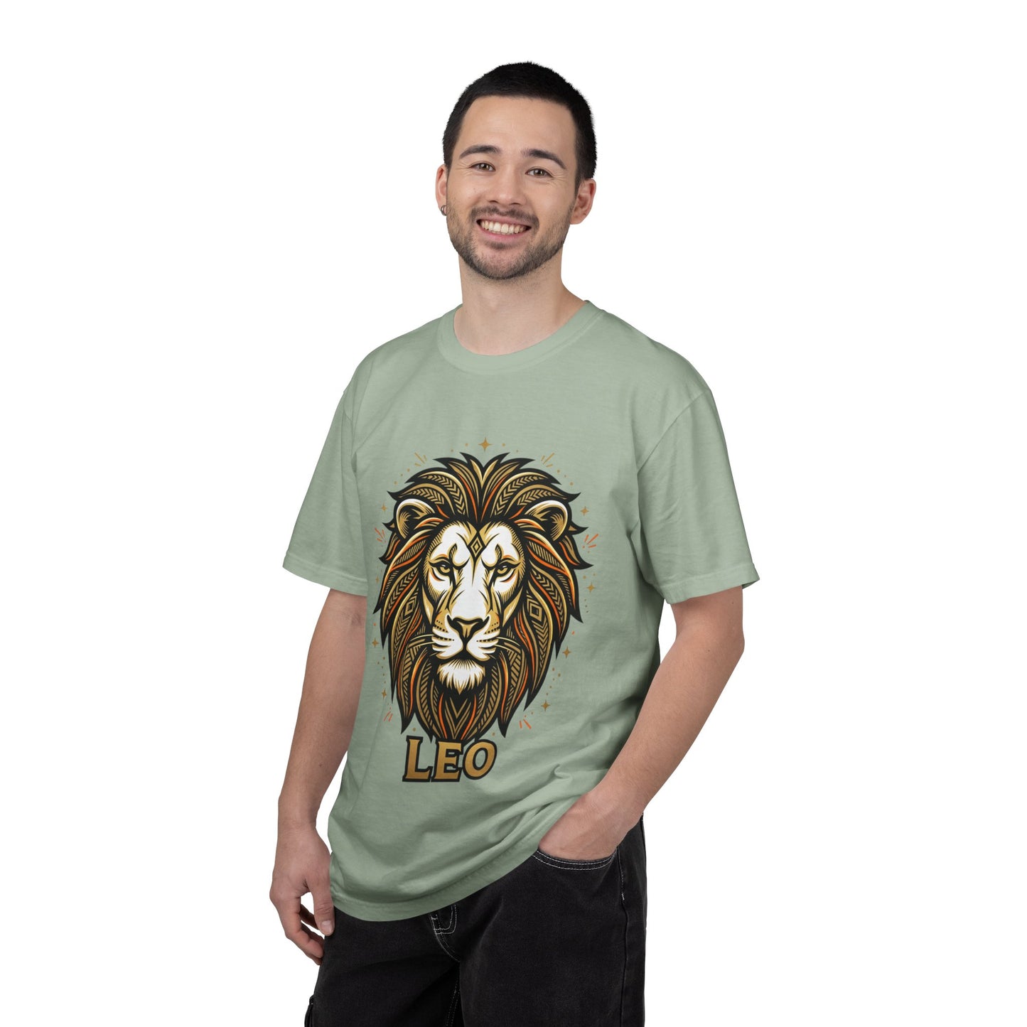 Leo Zodiac Lion T-Shirt — Bold Astrology Graphic Tee