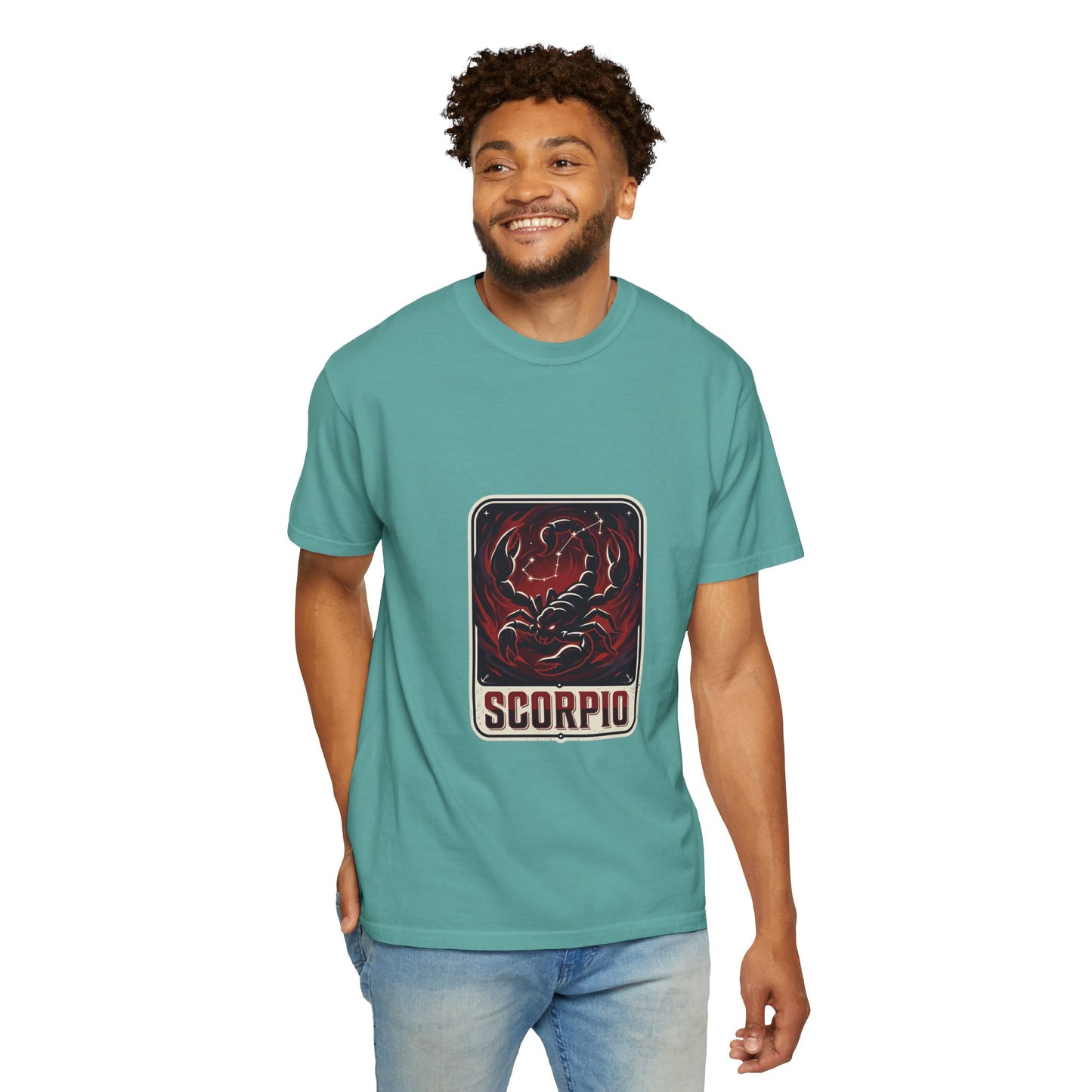 Scorpio Zodiac T-Shirt — Bold Red Scorpion Astrological Tee