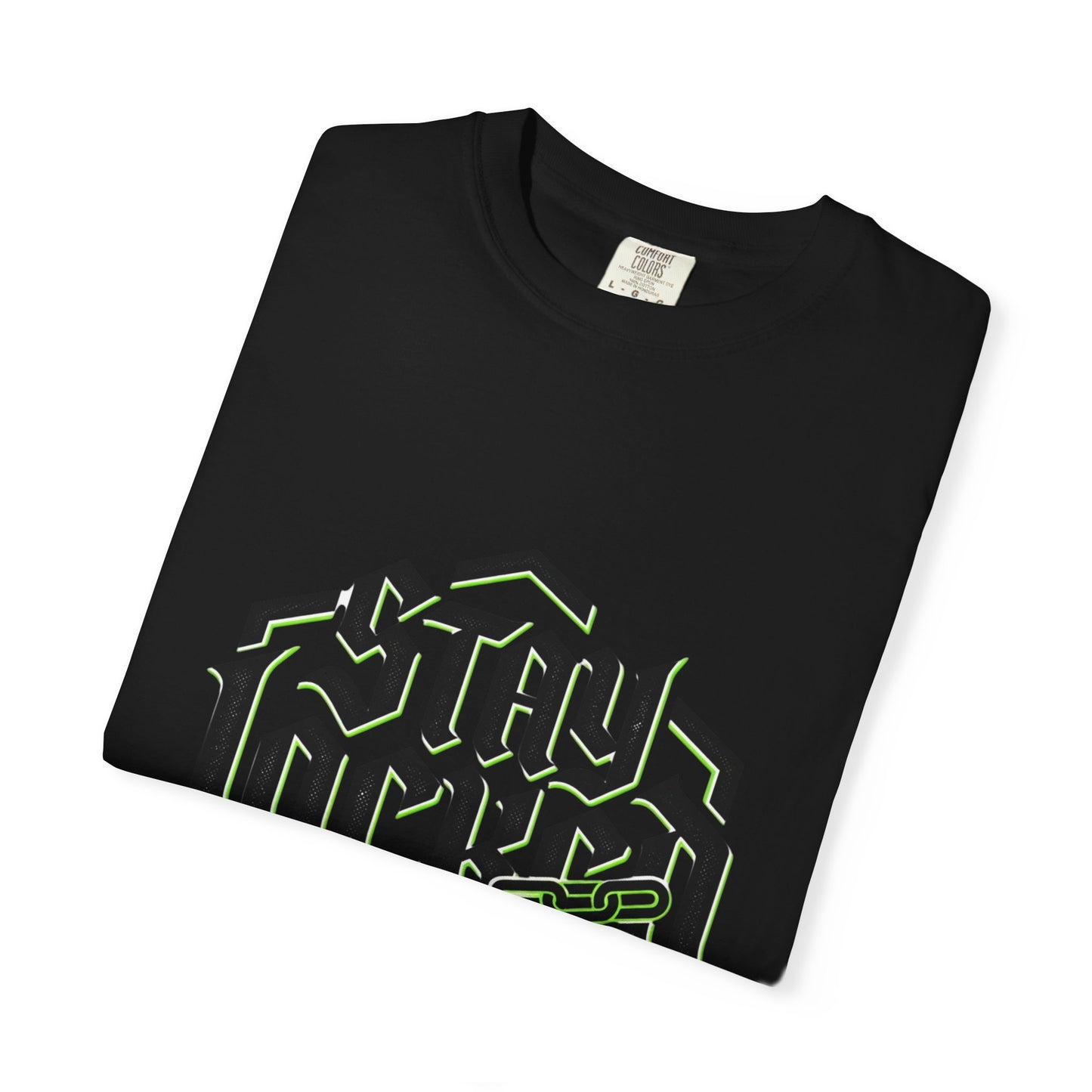 Stay Locked T-Shirt — Hexagonal Streetwear Graphic Tee