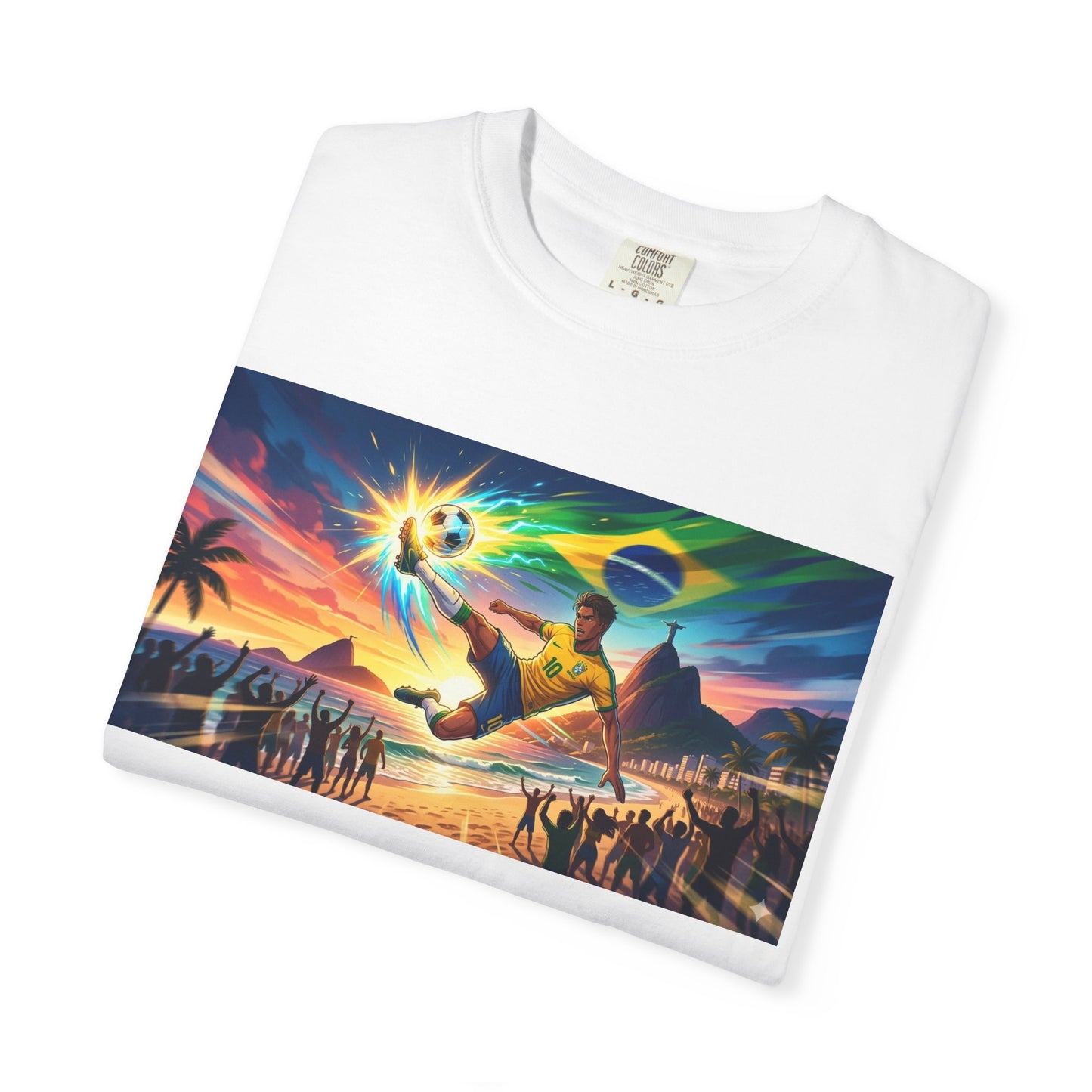 Brazil — Energy + Football Graphic T-Shirt