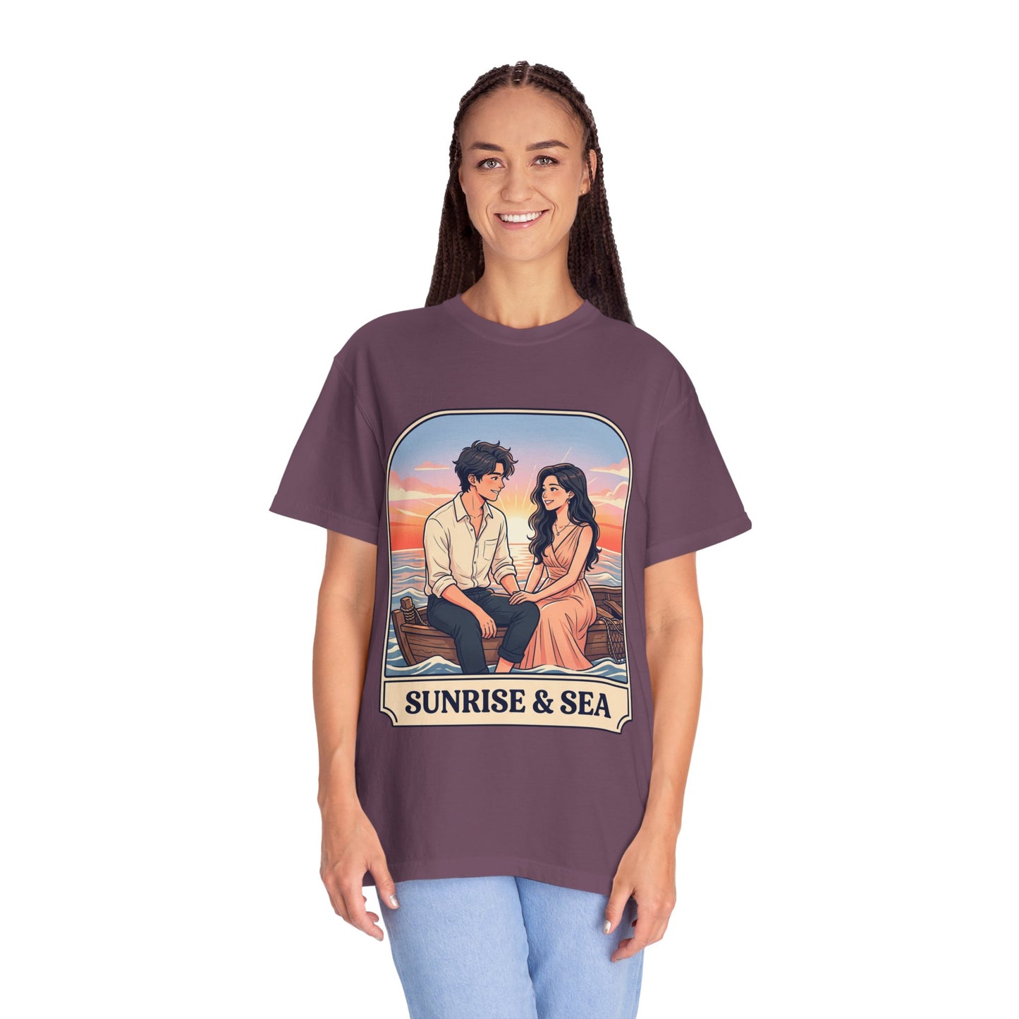 Sunrise & Sea Romantic Beach T-Shirt