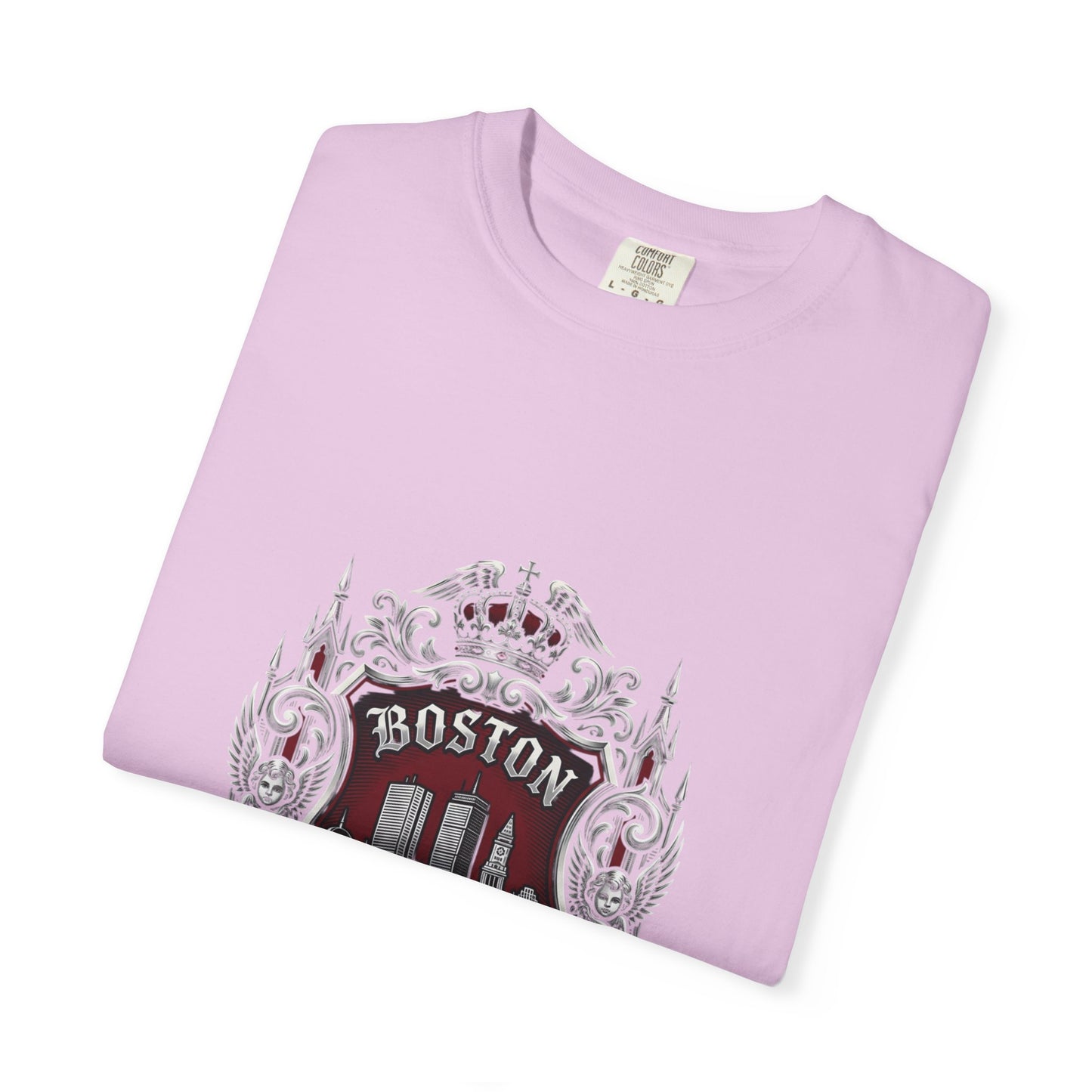 Boston Energy Vintage Crest T-Shirt — Retro City Skyline Tee