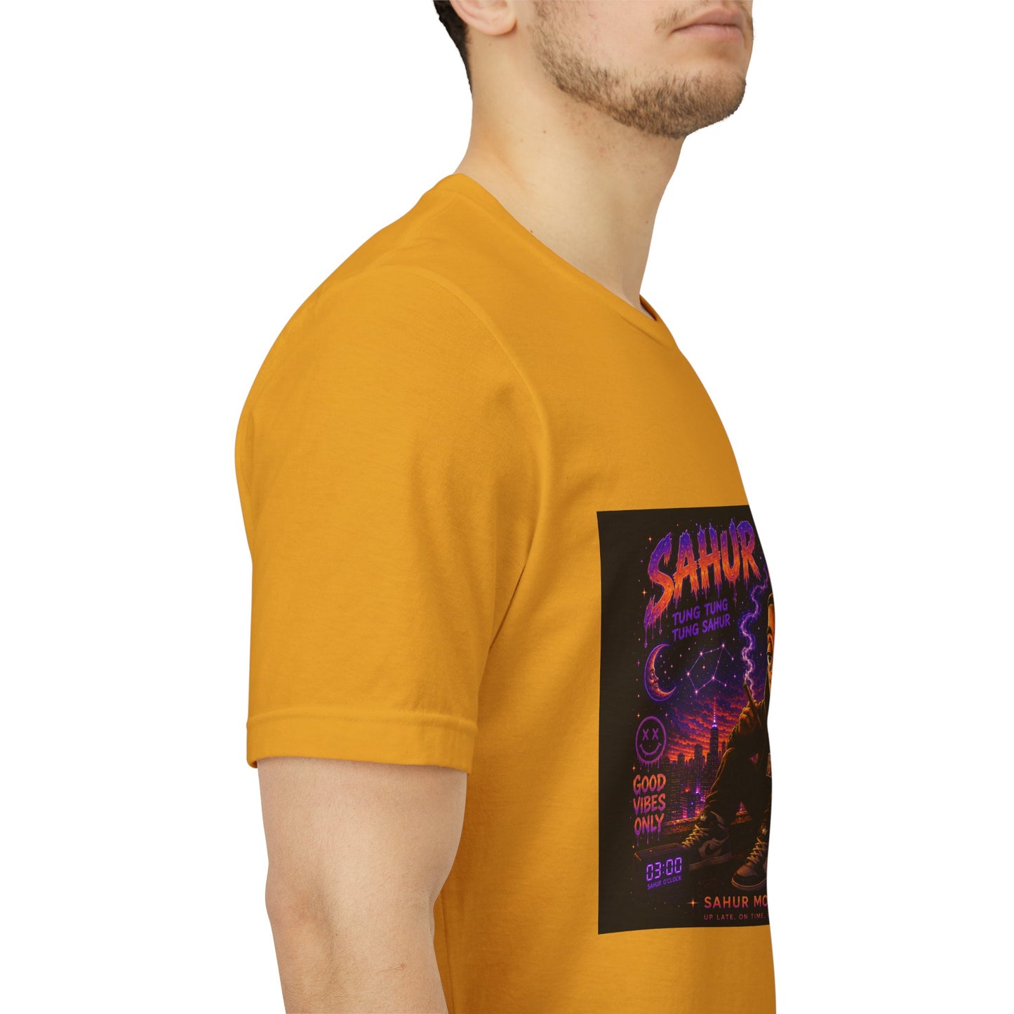 Tung Tung Tung Sahur SOLO Night Smoke DOLO Tee — Urban Chill Cartoon Design