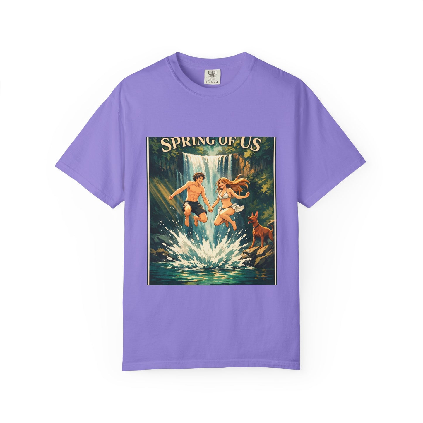 Vintage 'Spring of Us' Waterfall Graphic T-Shirt