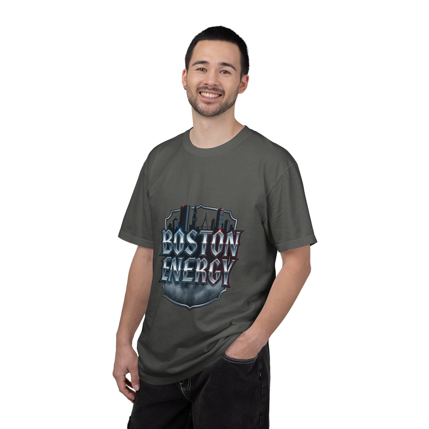 Boston Energy T-Shirt — City Skyline Graphic Tee