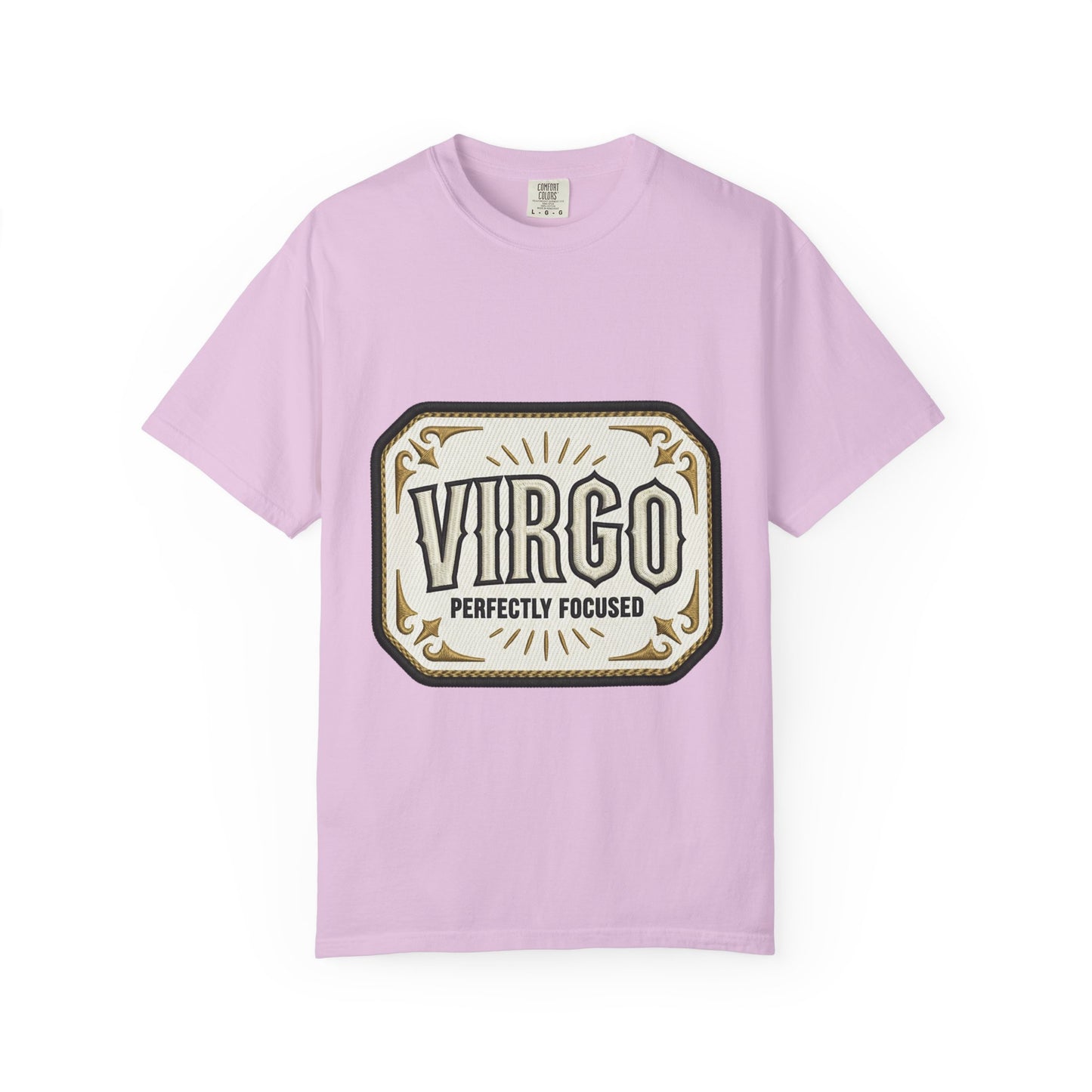 Virgo "Perfectly Focused" Zodiac T-Shirt — Vintage Astrology Tee