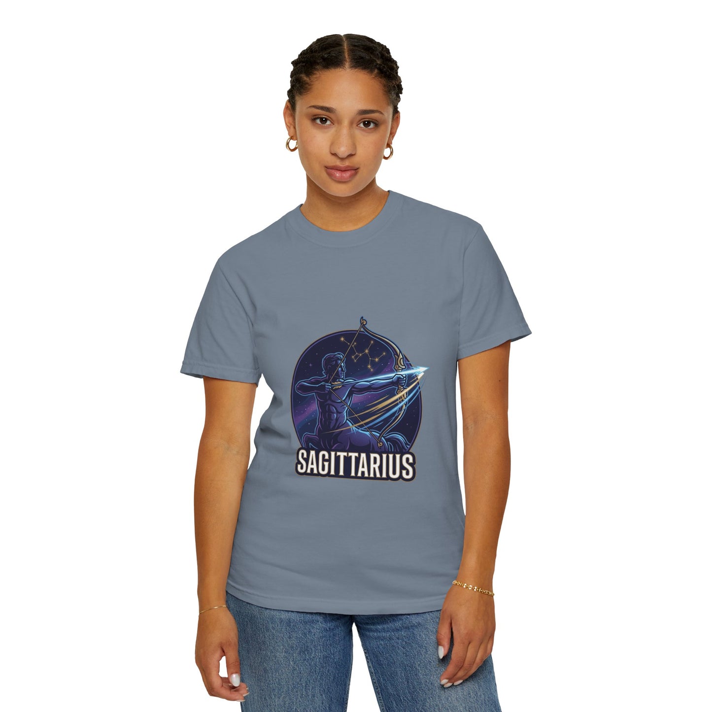 Sagittarius Archer Zodiac T‑Shirt — Astrology Constellation Graphic Tee