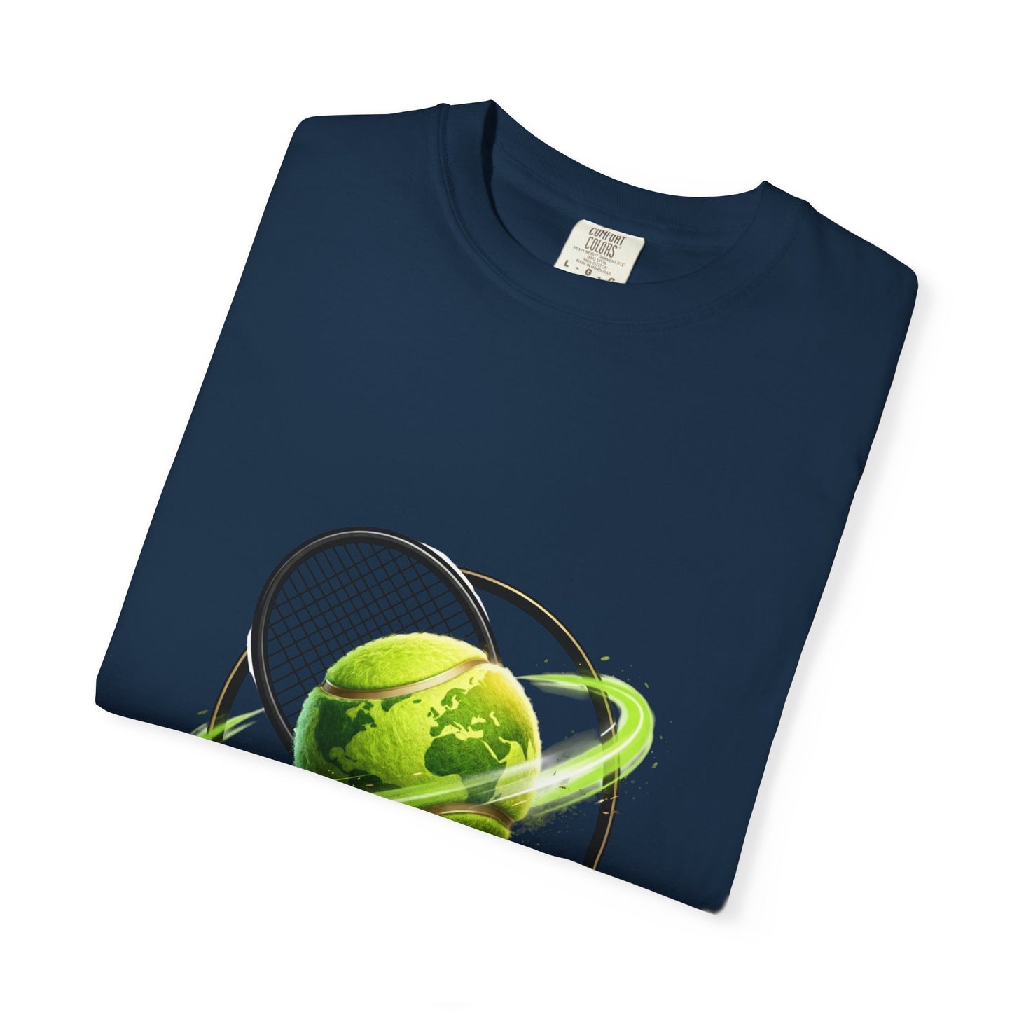Tennis Globe T‑Shirt — "United Through the Game" Sports Tee