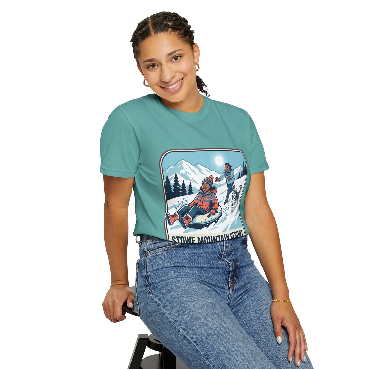 Stowe Mountain Resort Snow Tubing T-Shirt