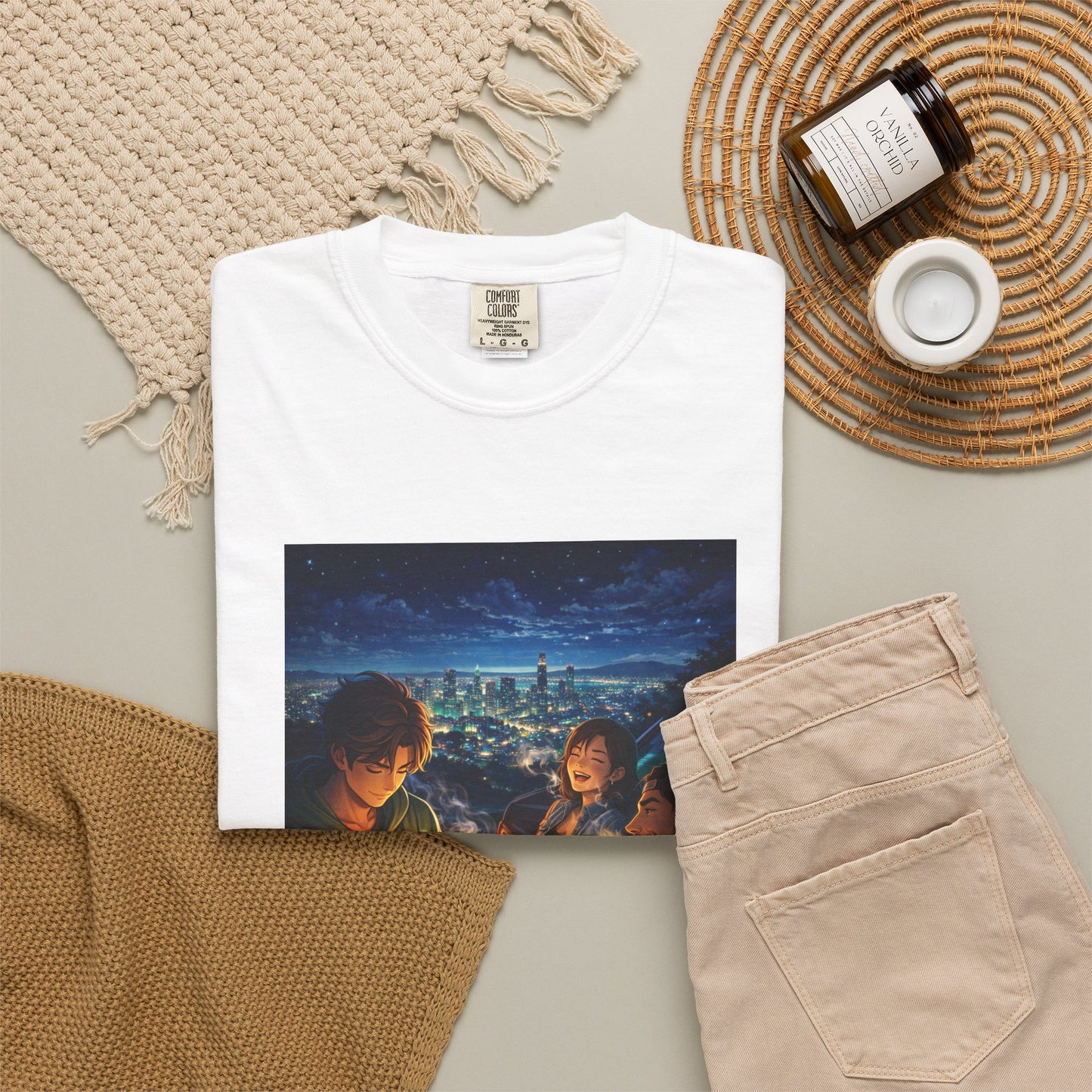 ROAD TRIP SMOKE SESSION-Unisex Garment-Dyed T-shirt