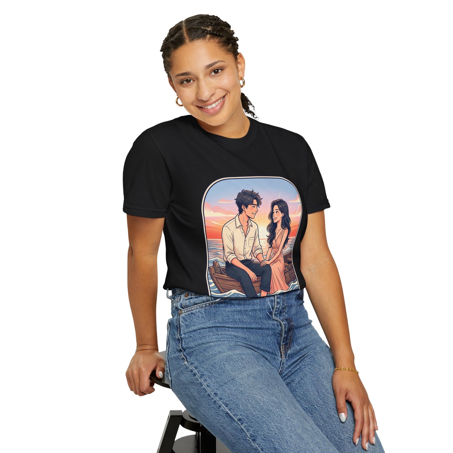 Sunrise & Sea Romantic Beach T-Shirt