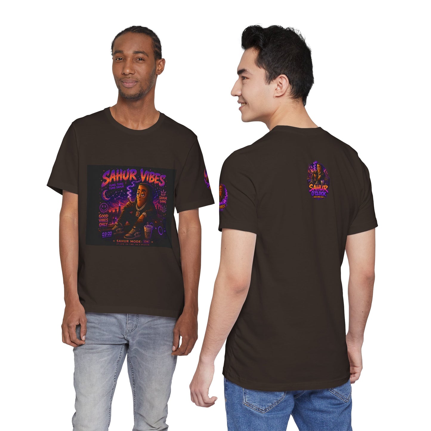 Tung Tung Tung Sahur SOLO Night Smoke DOLO Tee — Urban Chill Cartoon Design