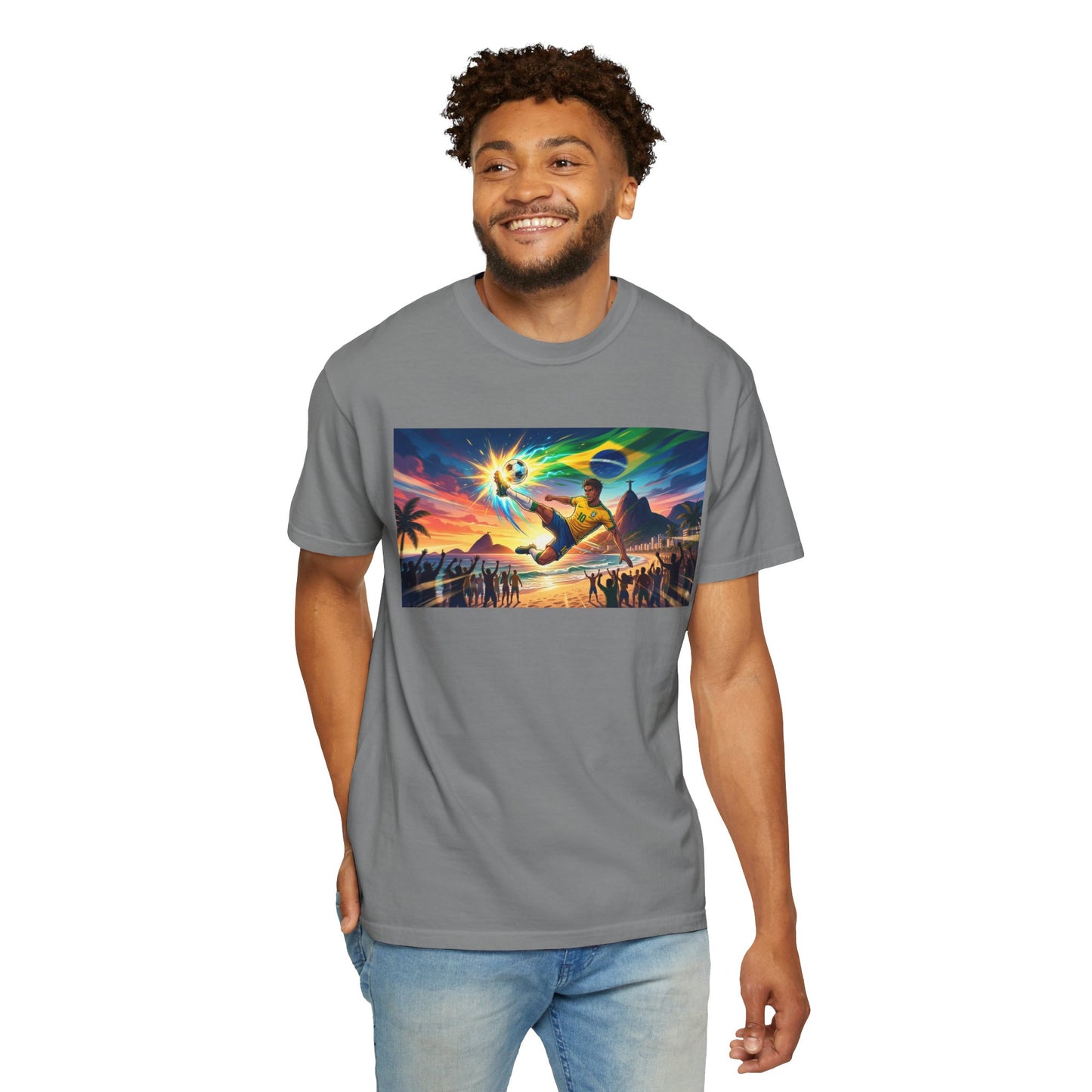 Brazil — Energy + Football Graphic T-Shirt