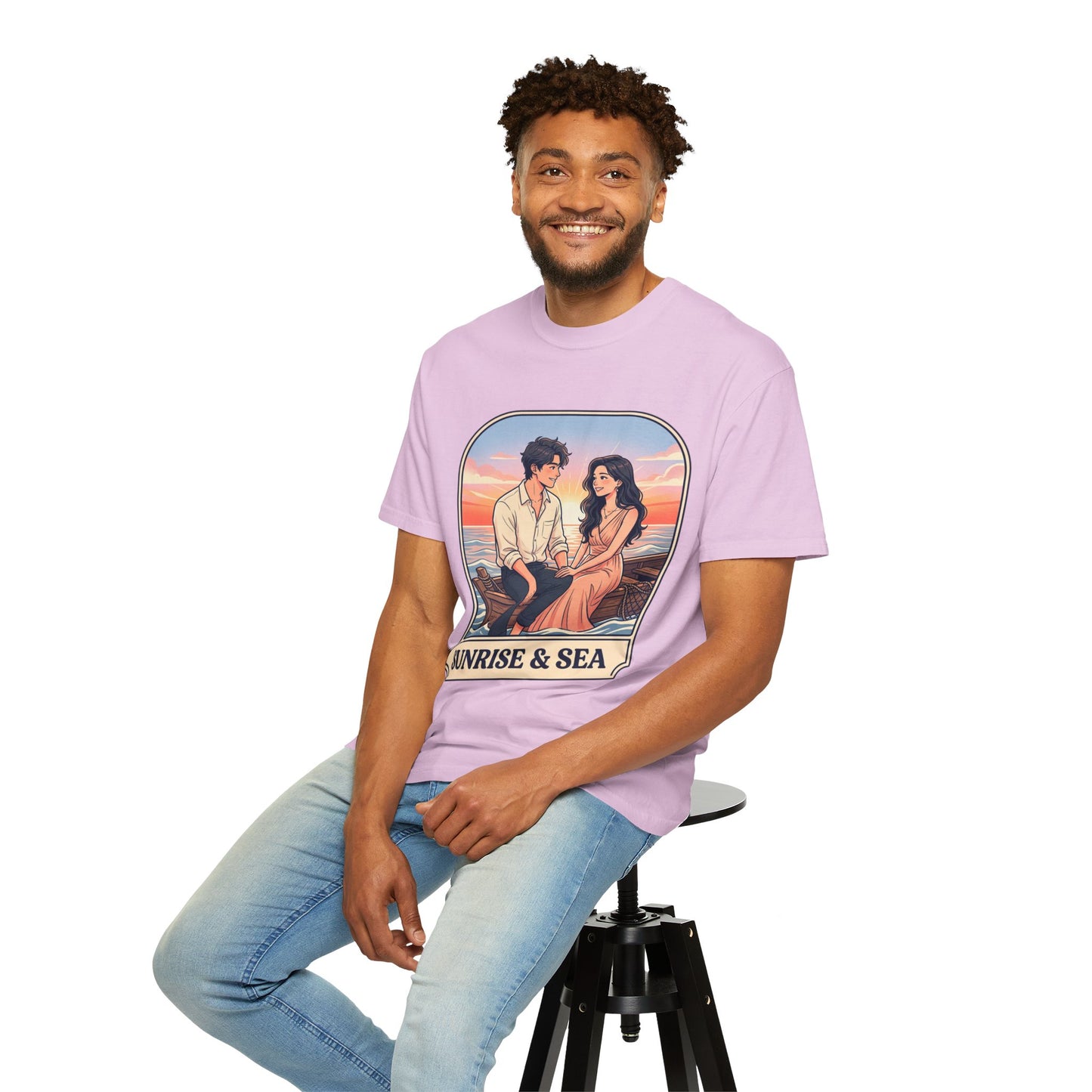 Sunrise & Sea Romantic Beach T-Shirt