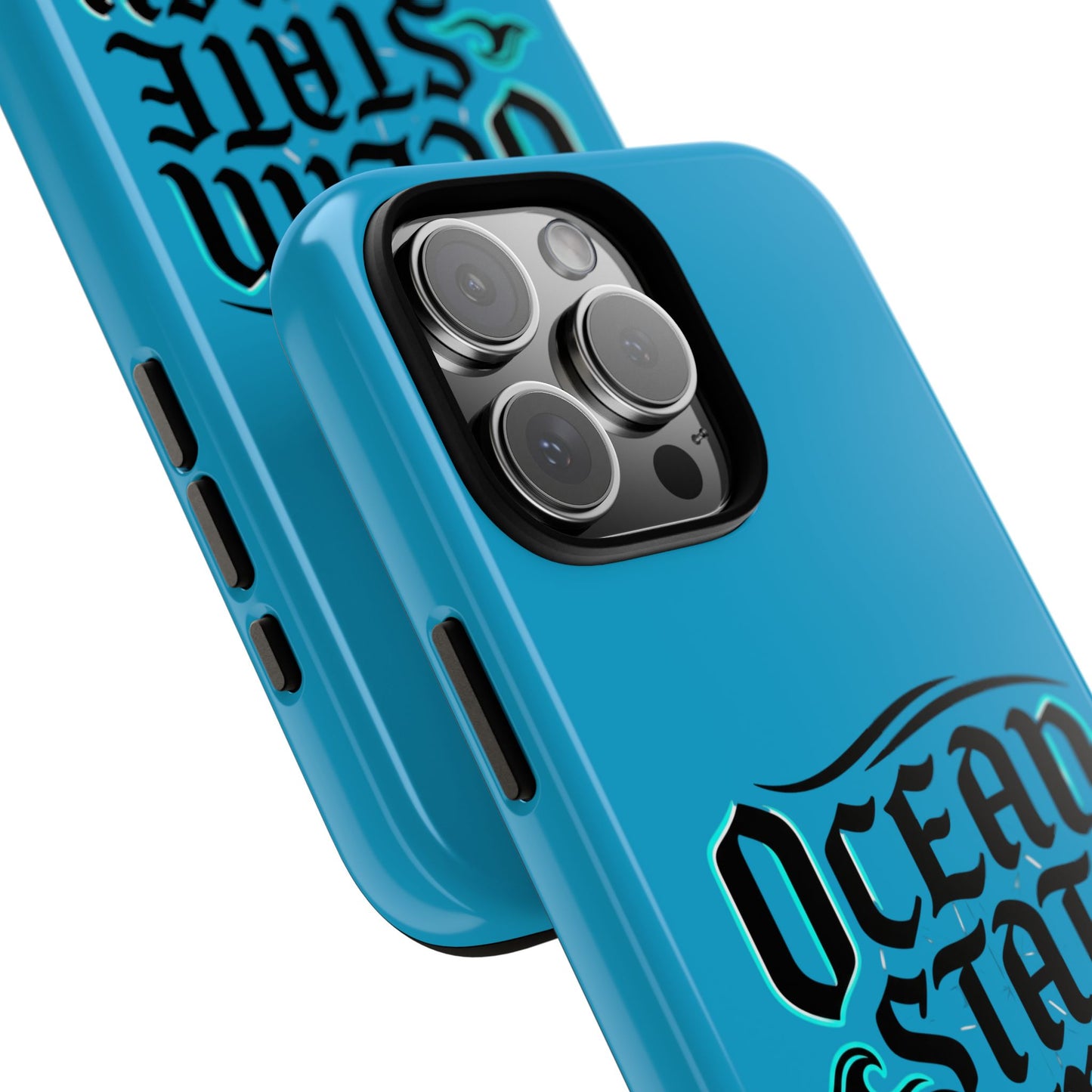 Ocean State Energy Phone Case — Tough Protective iPhone Cover with Nautical Script