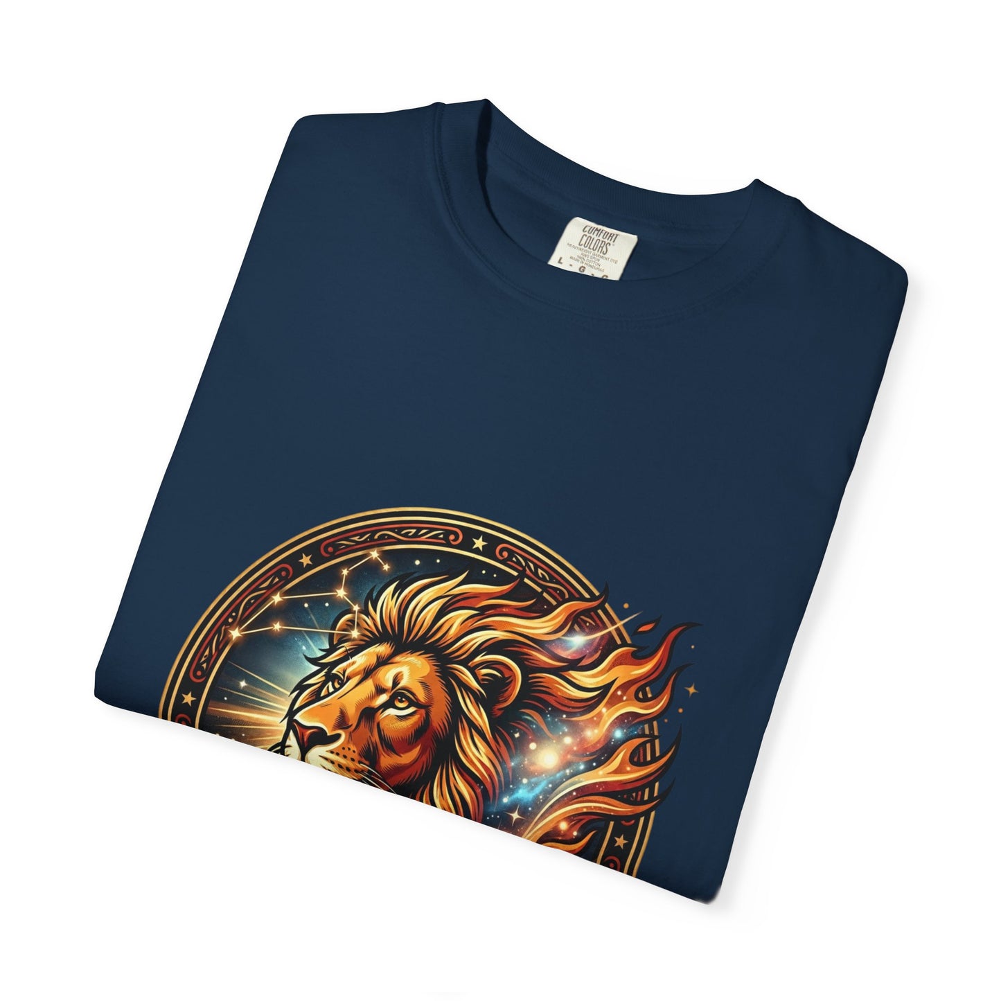 Leo 'Born to Lead' T-Shirt — Bold Zodiac Lion Graphic Tee