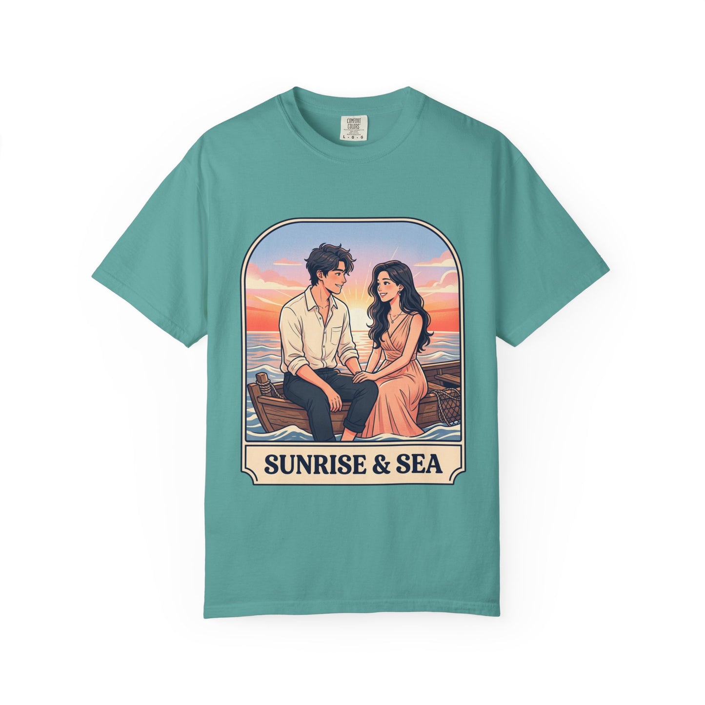 Sunrise & Sea Romantic Beach T-Shirt