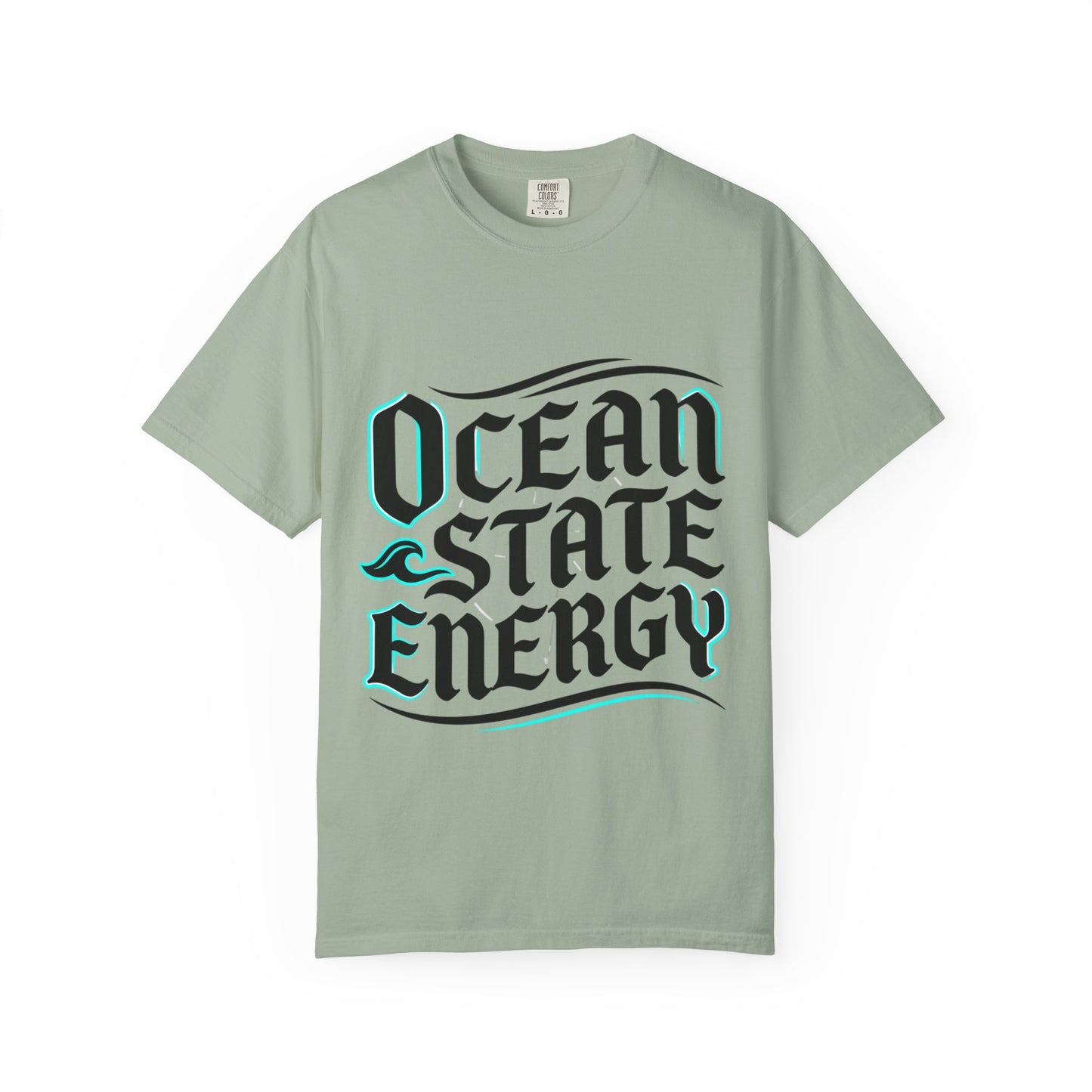 Ocean State Energy T-Shirt — Nautical Script Graphic Tee