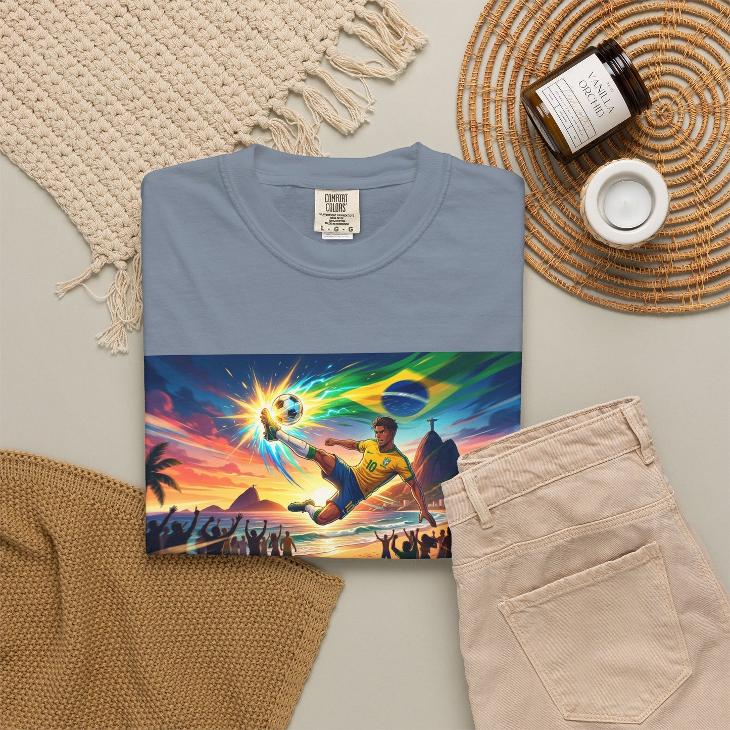 Brazil — Energy + Football Graphic T-Shirt