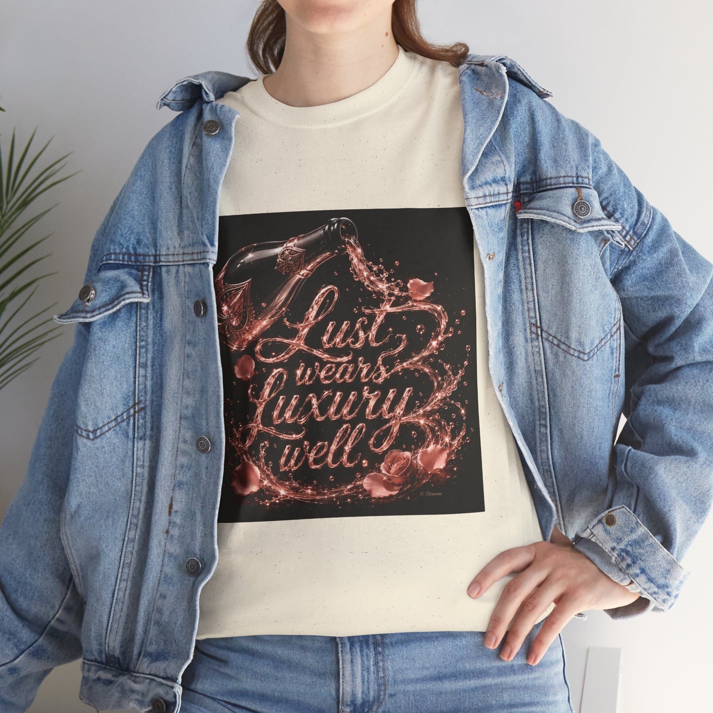 Lust Treats Luxury Well T-Shirt – Vintage Script Graphic Tee