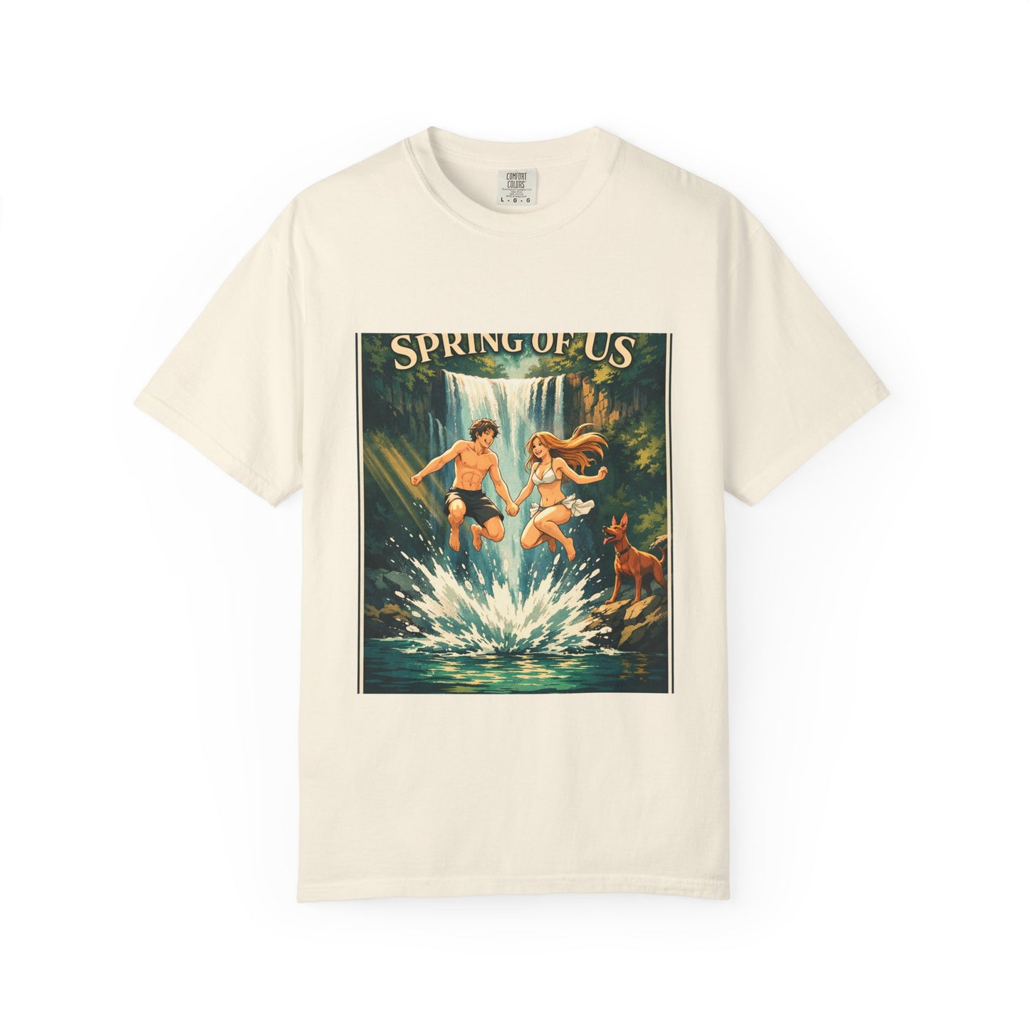 Vintage 'Spring of Us' Waterfall Graphic T-Shirt