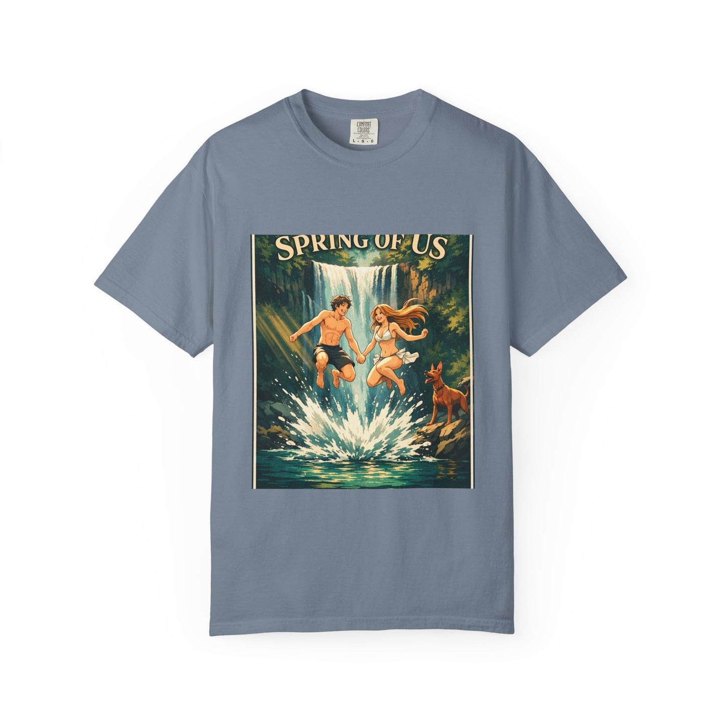 Vintage 'Spring of Us' Waterfall Graphic T-Shirt