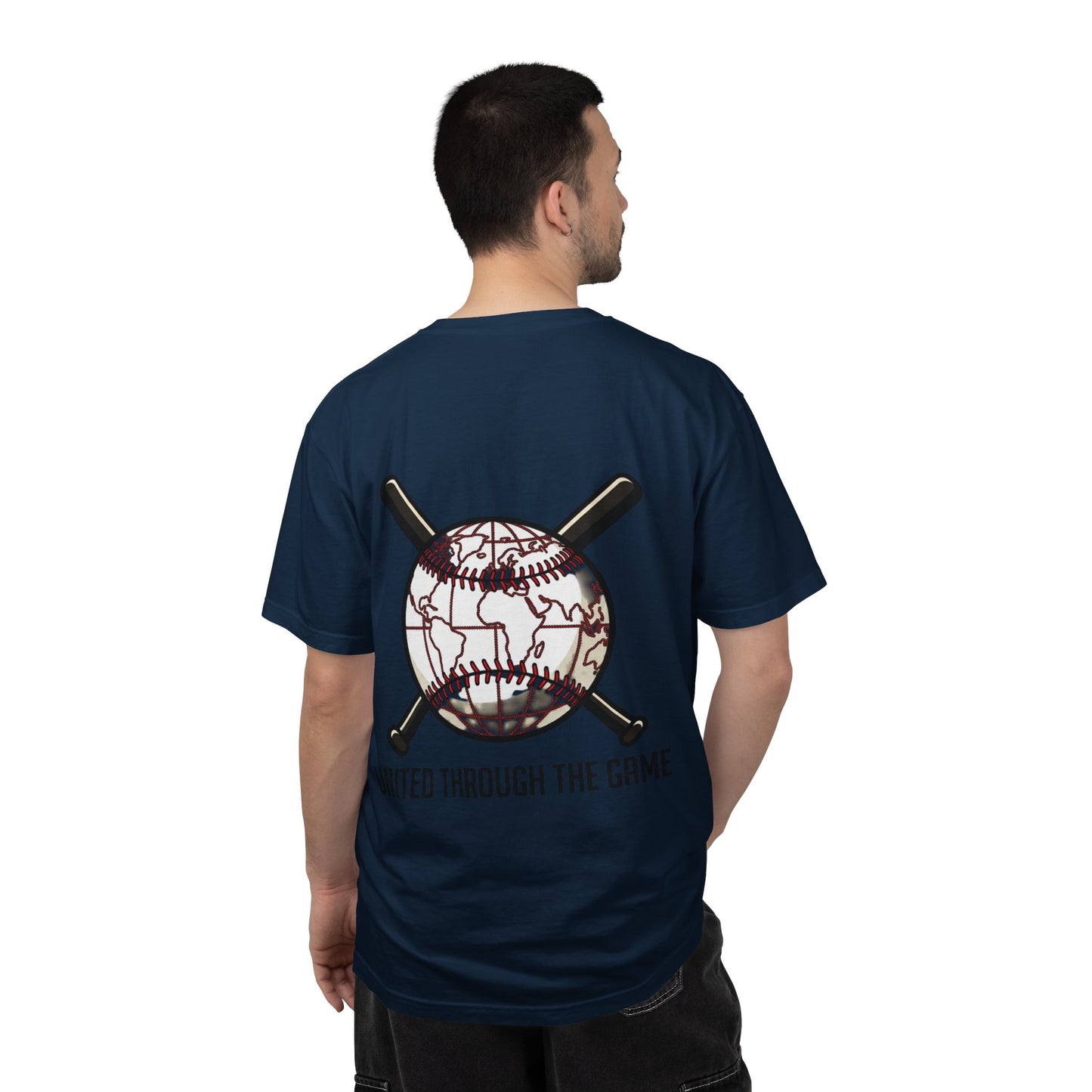 Baseball Globe T-Shirt — "United Through The Game"