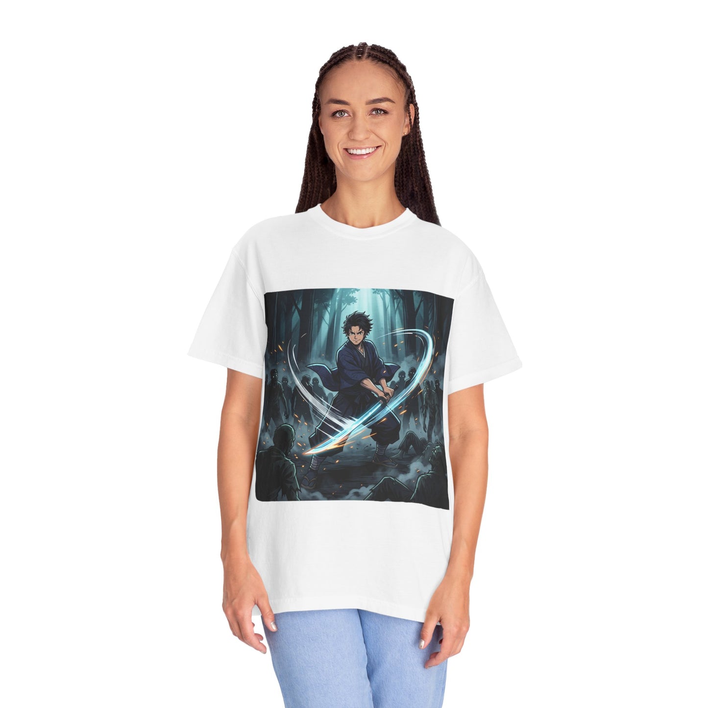 Mage Battlemage T‑Shirt — Fantasy Wizard Magic Sword Illustration Tee