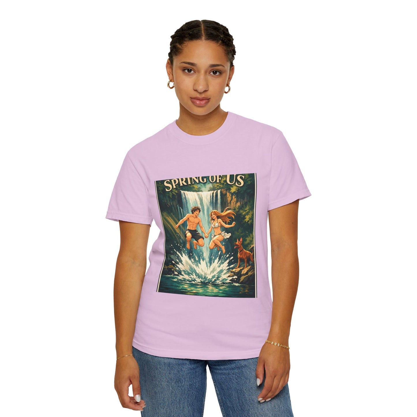 Vintage 'Spring of Us' Waterfall Graphic T-Shirt