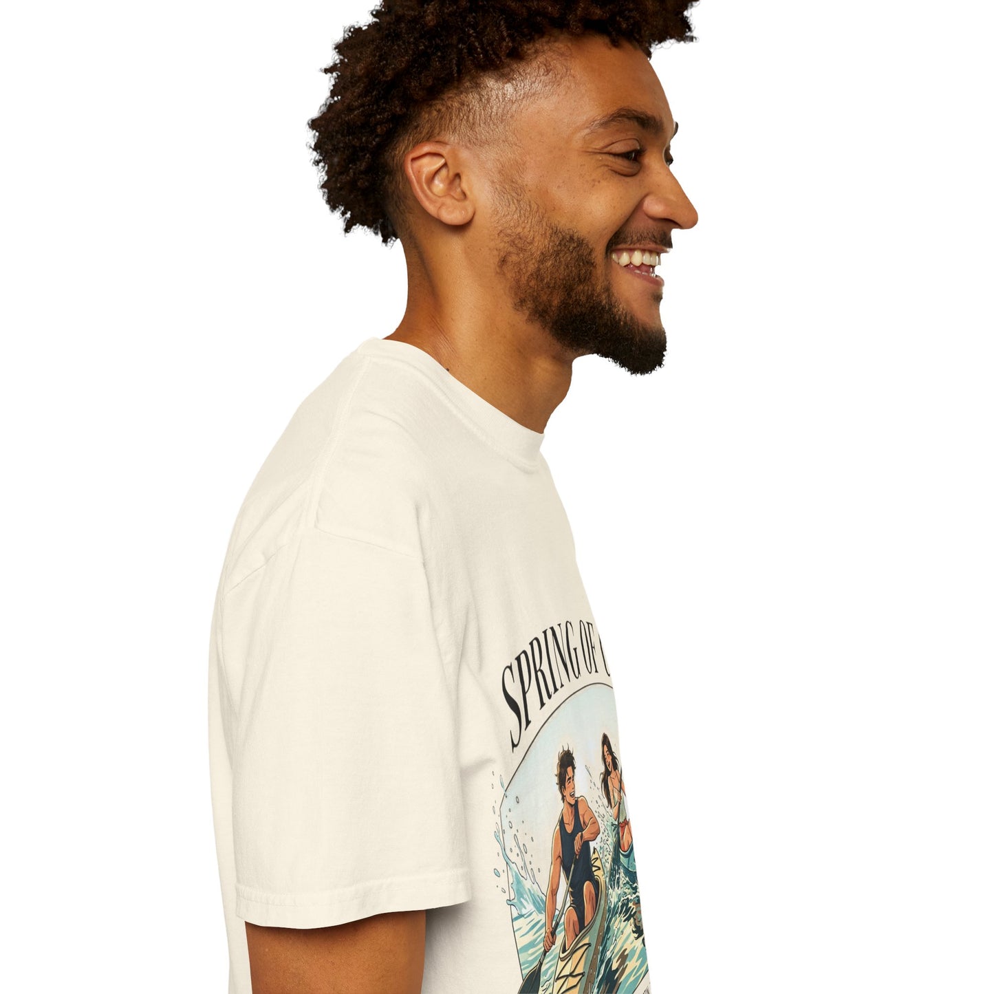Spring of Us Kayaking T-Shirt — Retro Outdoor Adventure Tee