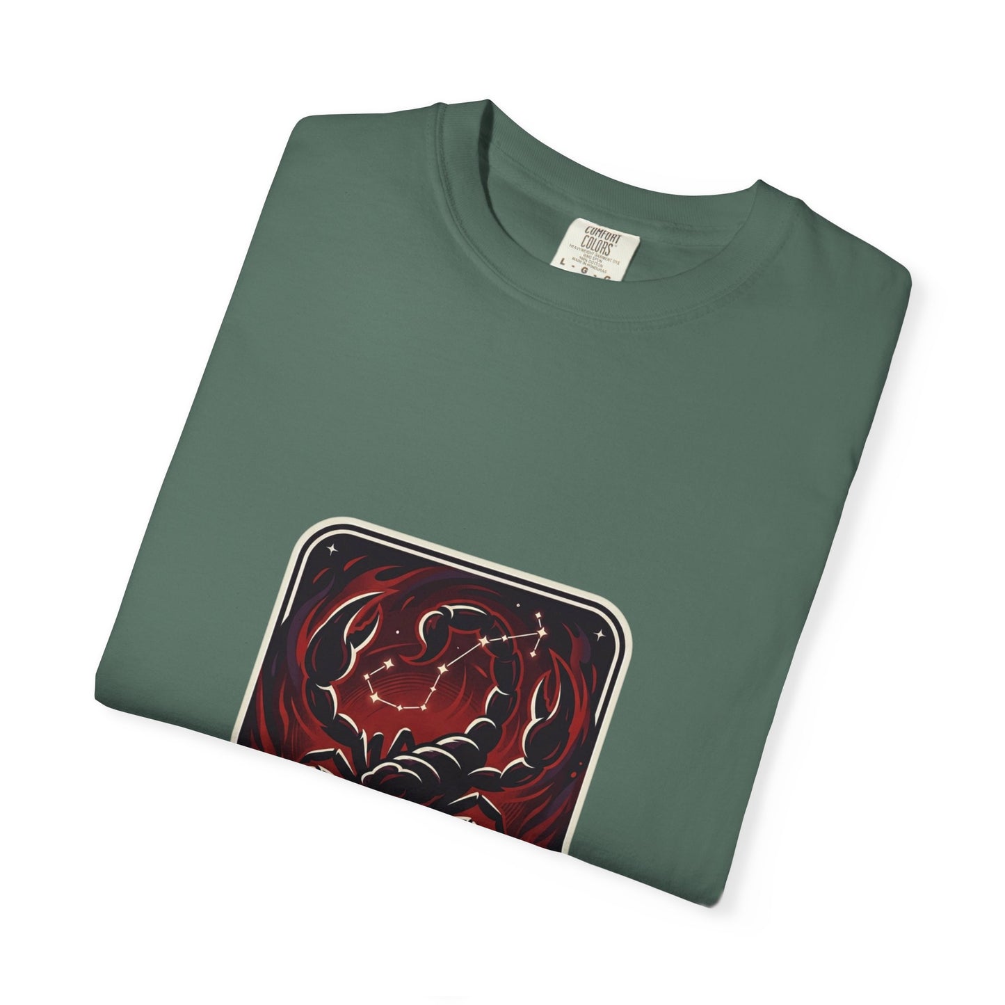 Scorpio Zodiac T-Shirt — Bold Red Scorpion Astrological Tee