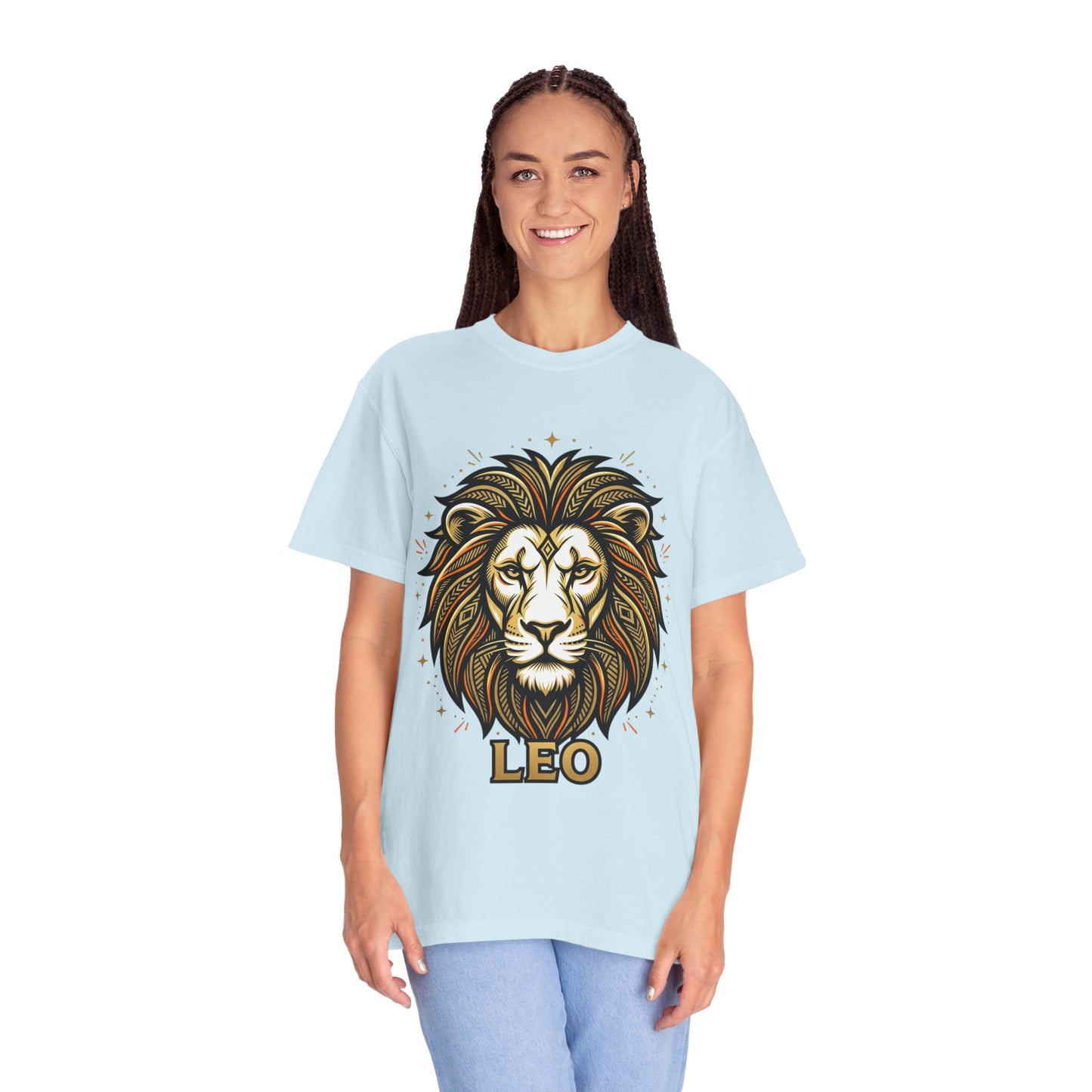 Leo Zodiac Lion T-Shirt — Bold Astrology Graphic Tee