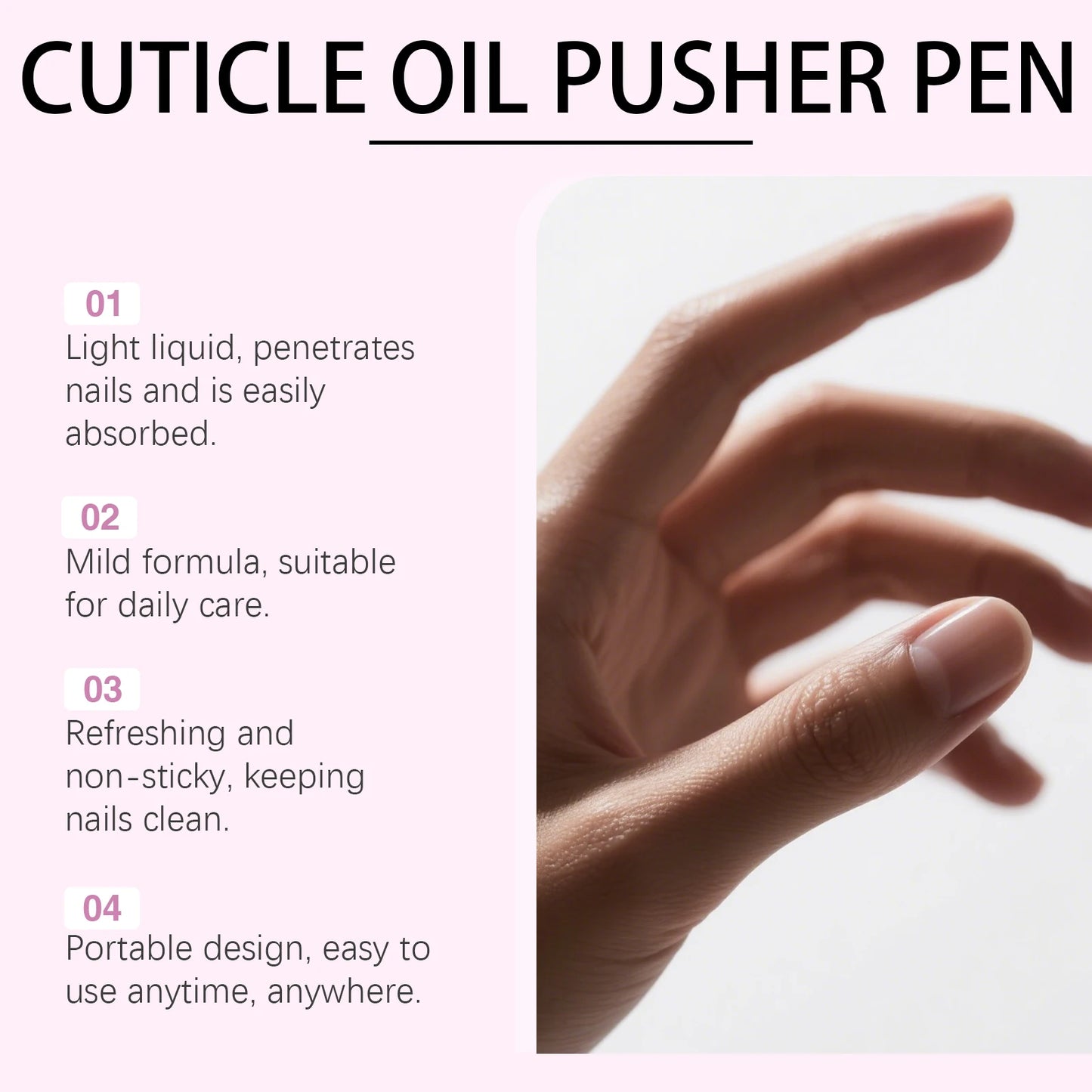 Lavender Cuticle Oil Pen — Nail Nourishing Treatment