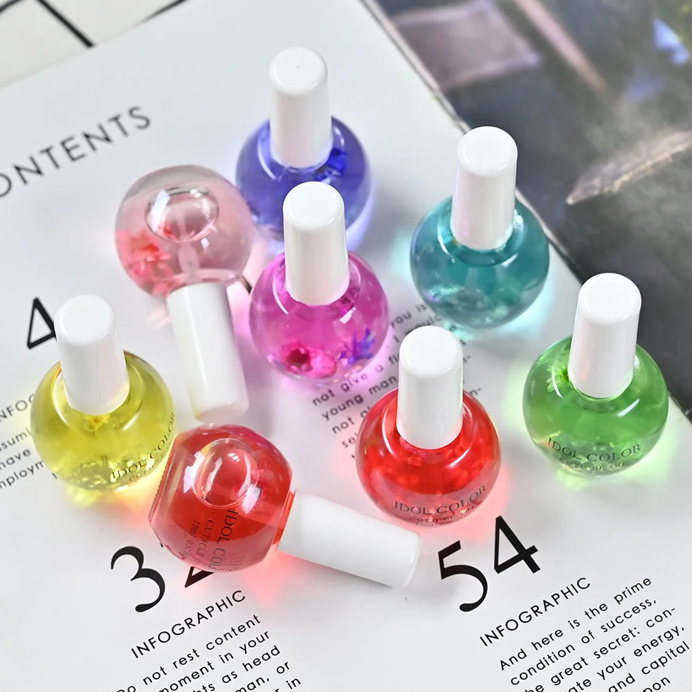 8 Flowers Nail Nutrition Oil — Moisturizing Cuticle Care Pen