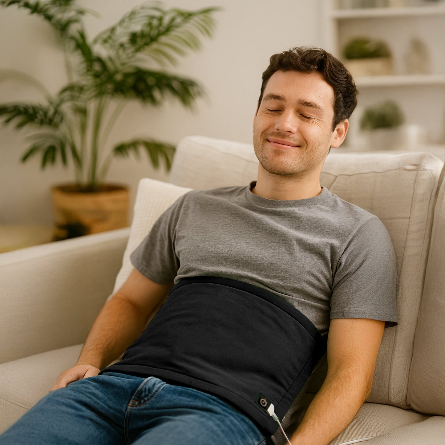 LED Fast Charging Power Bank & Heating Pad Duo