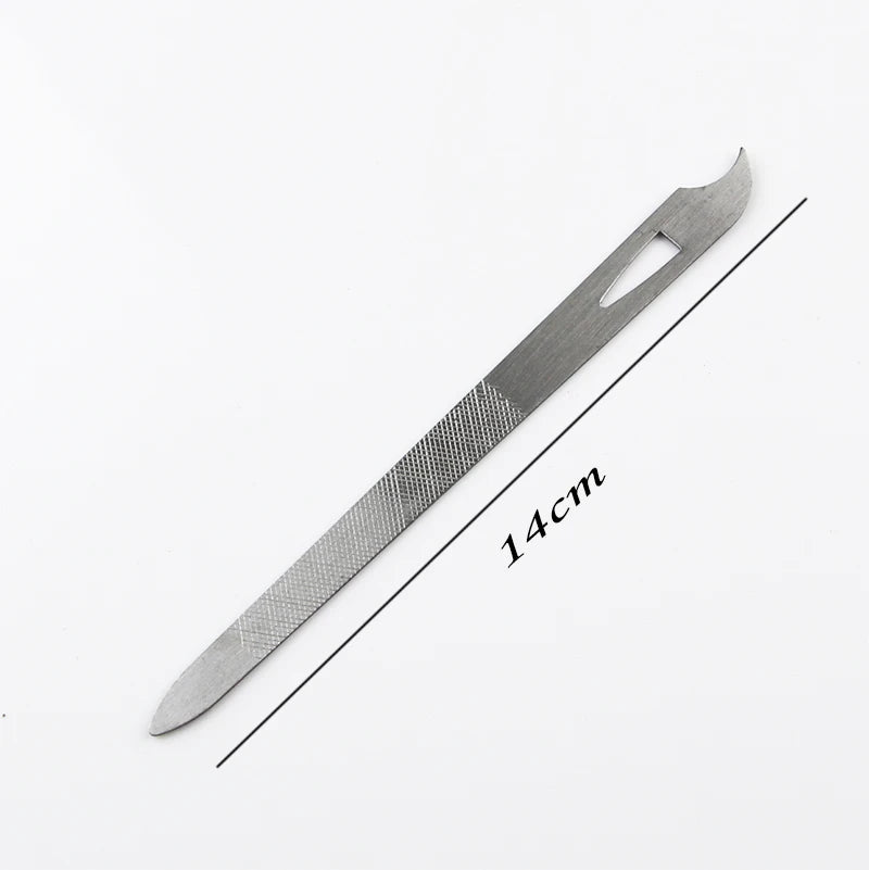 Nail File Stronge Metal Lime A Ongle Limas Para Manicura Professionel Pilnik Do Paznokci Lima Nagel Vijl Quita Esmalte Gel Rasp