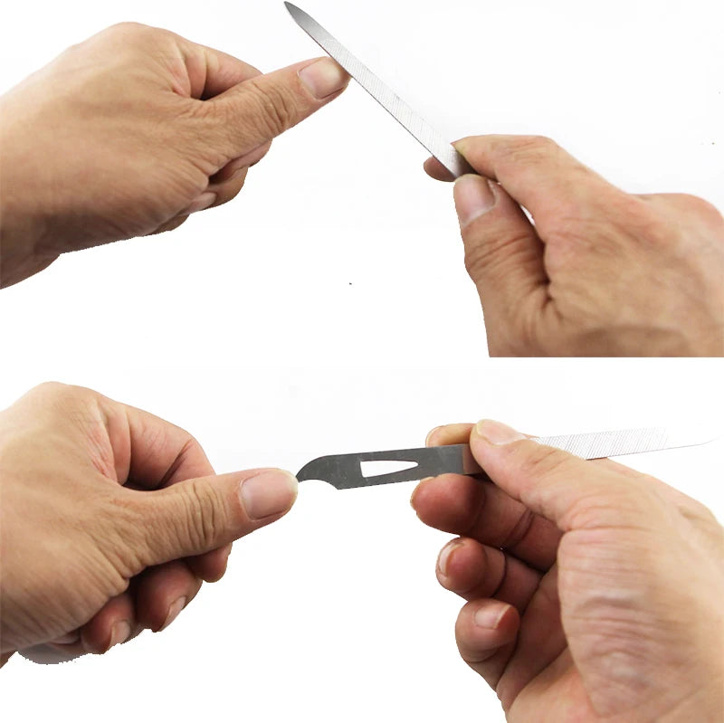 Nail File Stronge Metal Lime A Ongle Limas Para Manicura Professionel Pilnik Do Paznokci Lima Nagel Vijl Quita Esmalte Gel Rasp