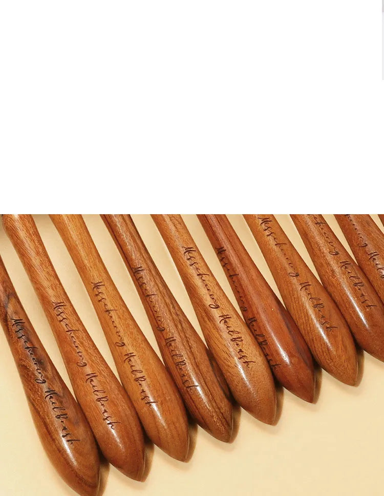 Nail Art Brush Calabash Pen Walnut Sandalwood Pole Painted Gradient Flower Gel Polish Carving Pencil Acrylic Manicure Tools