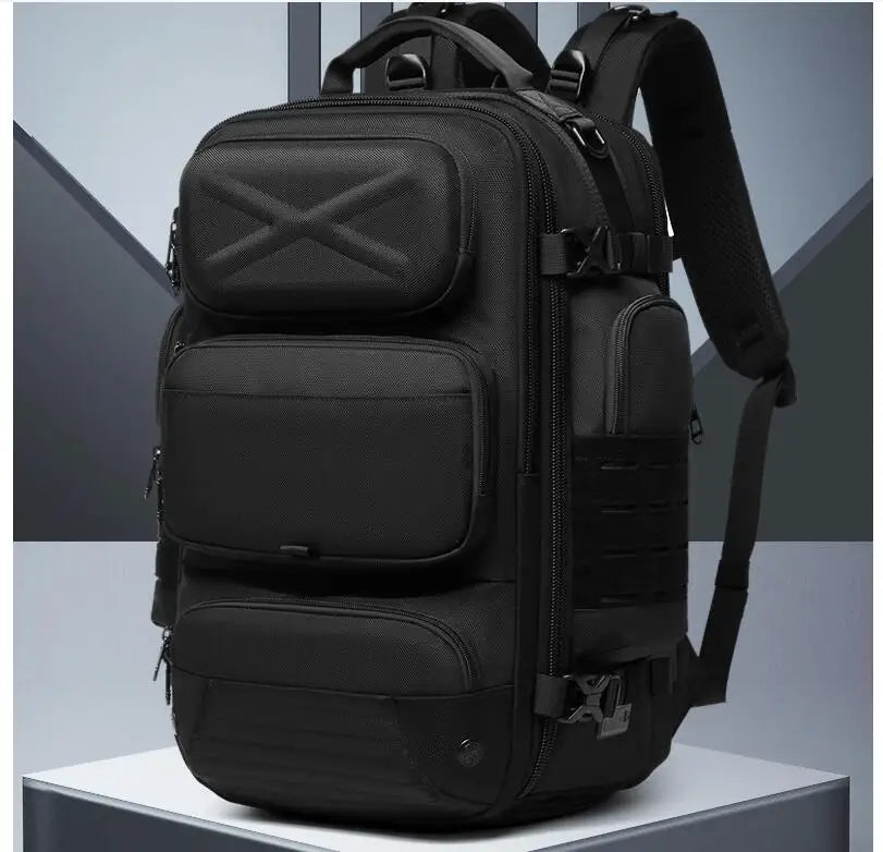 Large Capacity Waterproof Travel Backpack | Men's Outdoor Multi-Function Weekend Bag