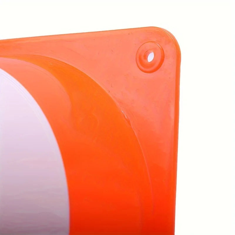 10-Pack Reflective Traffic Cones – Sunproof PVC Road Safety Barriers for Parking, Sports & Construction